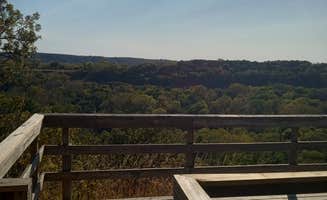 Eric D.'s photo of camping with pets at Fort Ridgely State Park Campground near Hutchinson, MN
