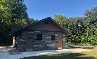 Tom's photo of glamping accommodations at Fort Ridgely State Park Campground near Mankato, MN
