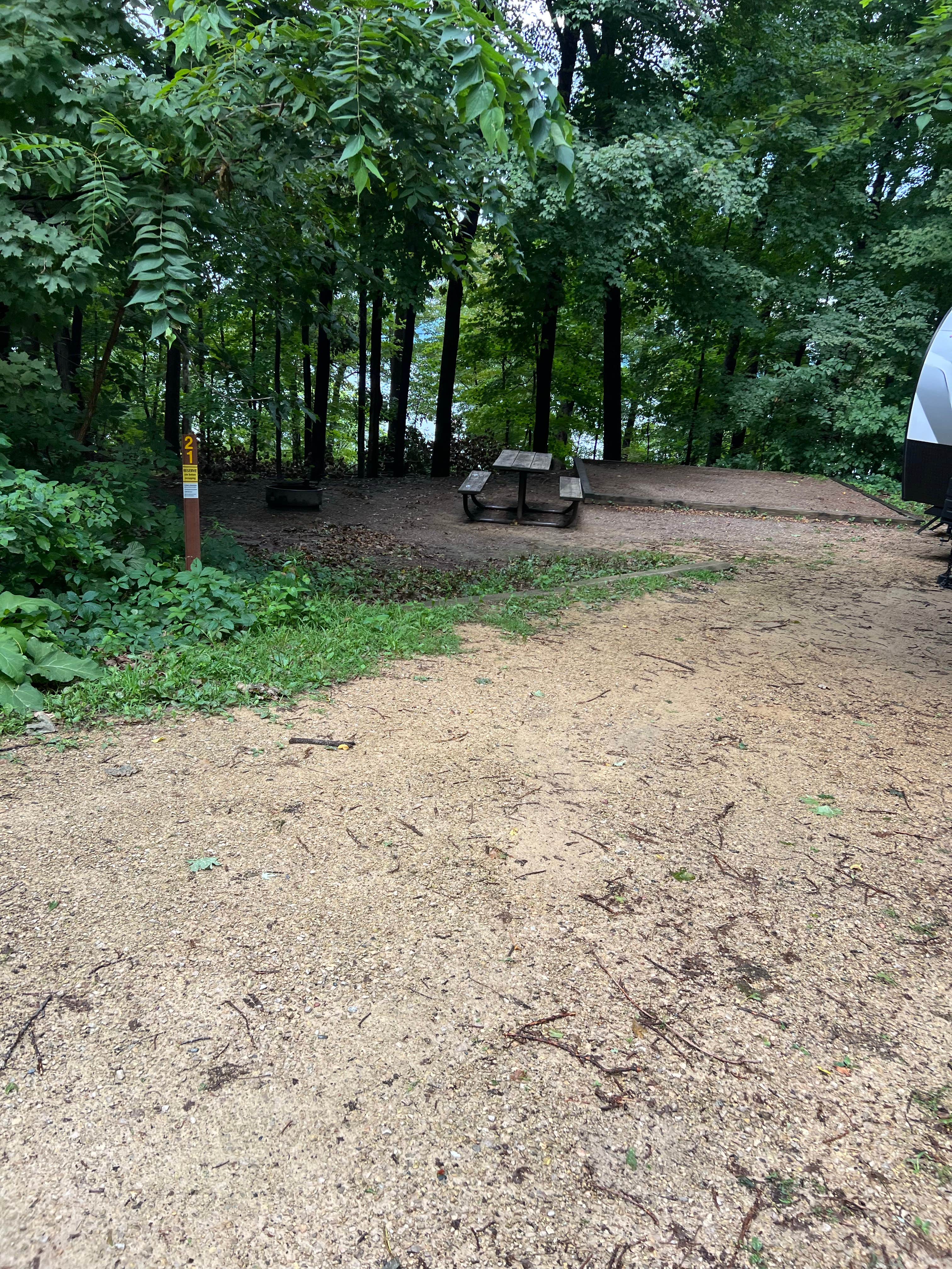 Maria D.'s photo at Frontenac State Park Campground near Pepin, WI