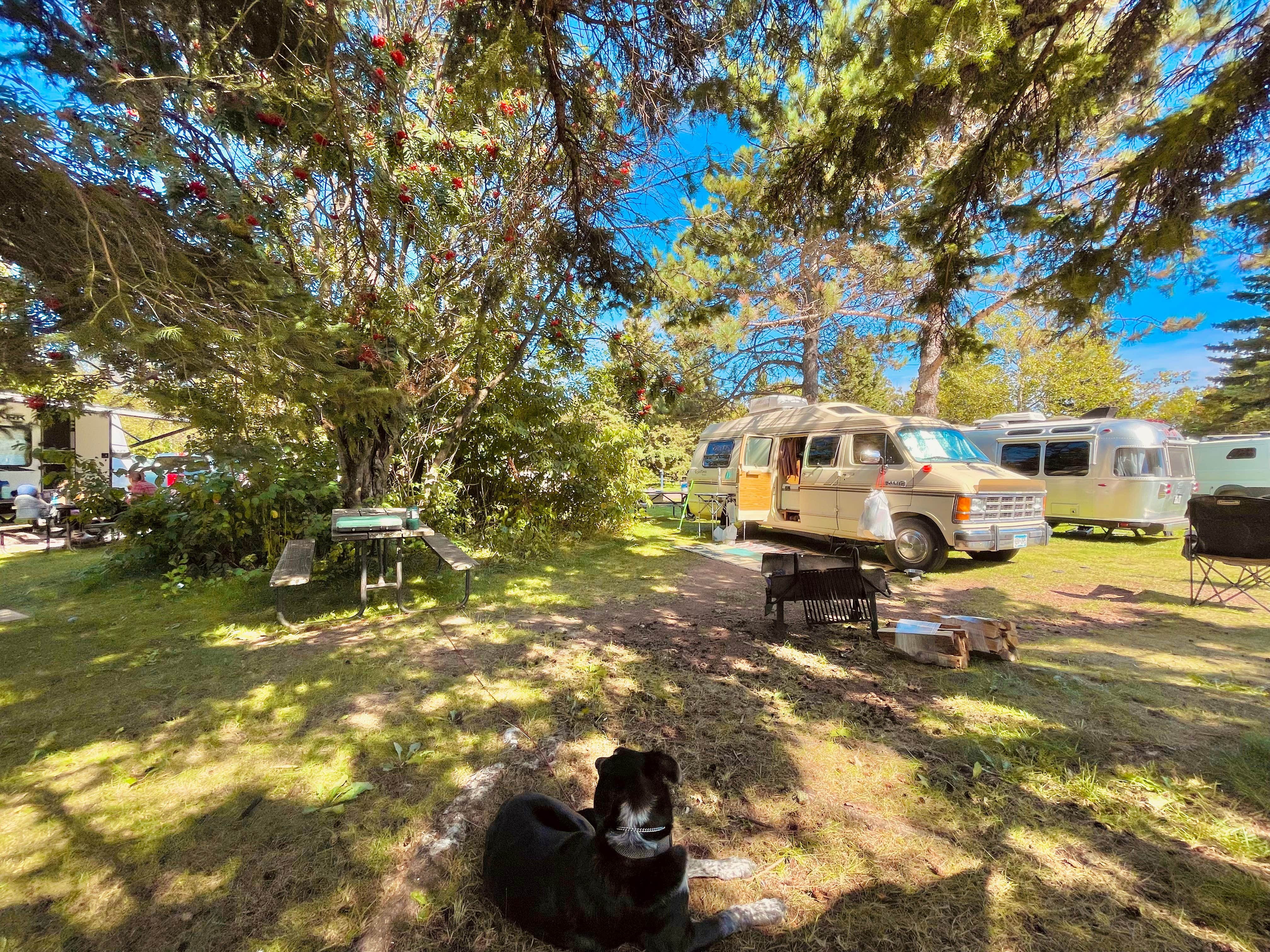Geena B.'s photo of rv camping at Grand Marais Campground & Marina near Lutsen, MN