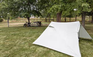 Steve  S.'s photo of tent camping at Houston Nature Center near Genoa, WI