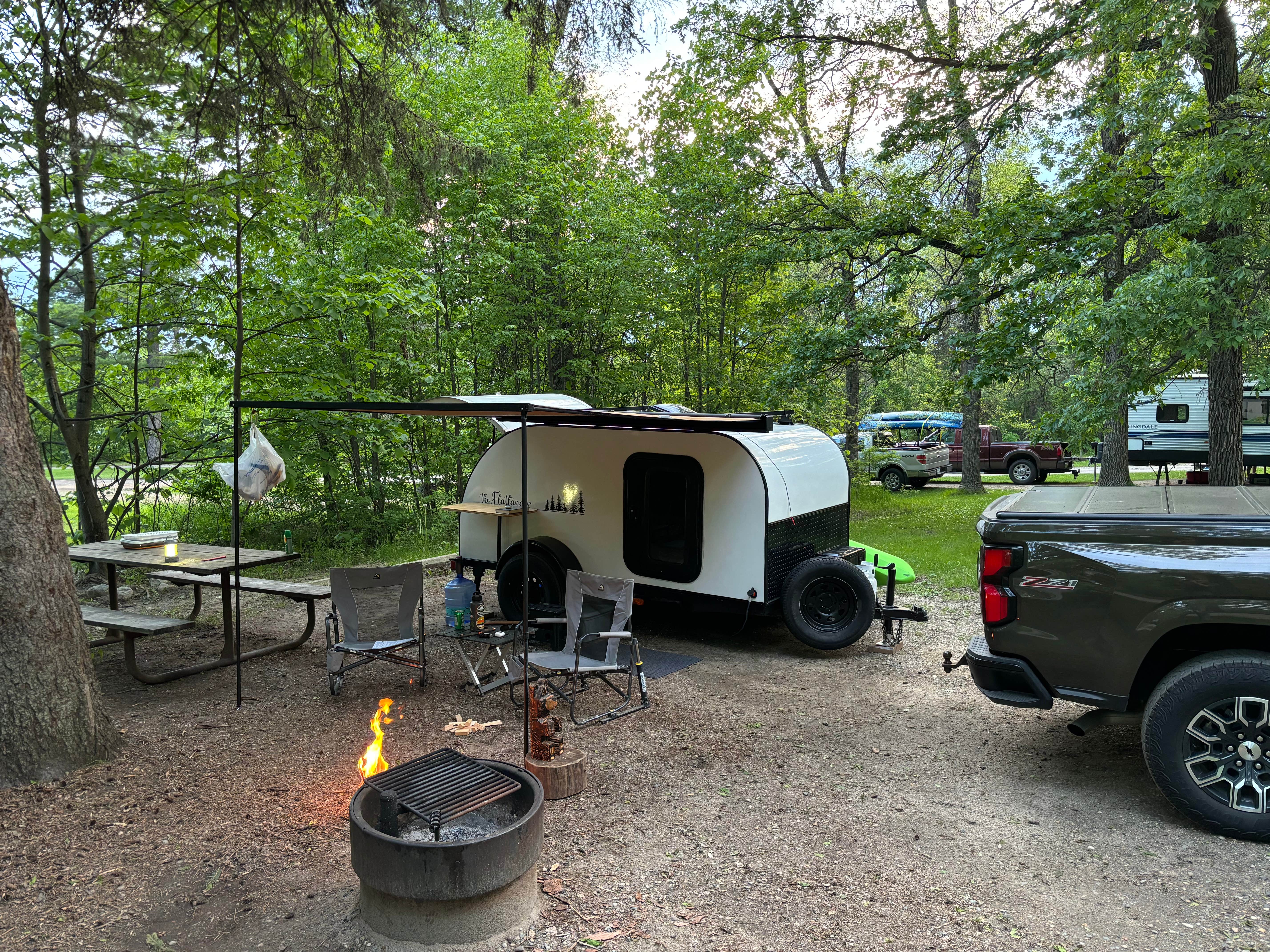 Steve D.'s photo at Bear Paw Campground — Itasca State Park near Shevlin, MN