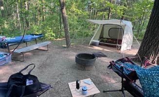 Maria D.'s photo at Pine Ridge Campground — Itasca State Park in Minnesota