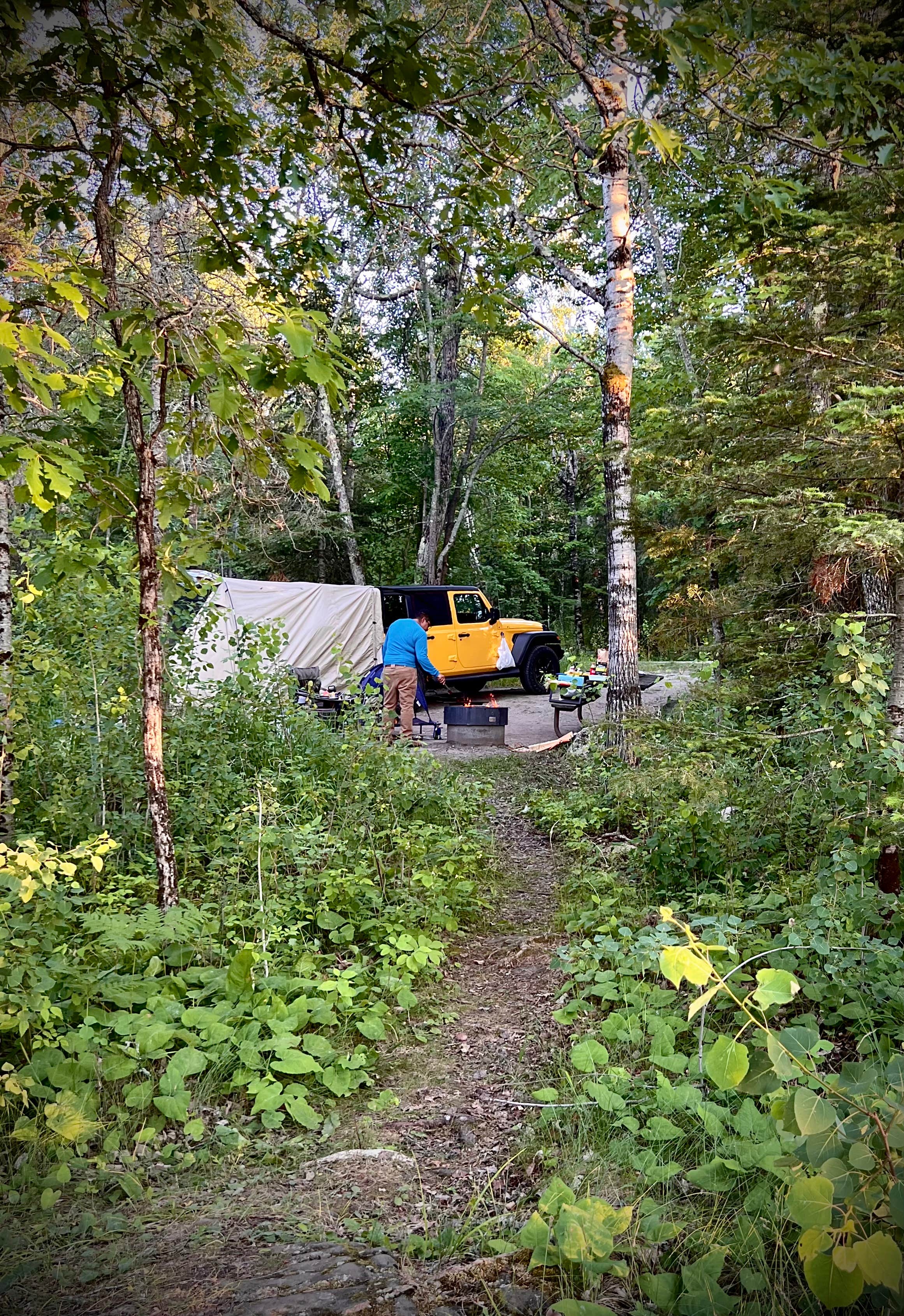 Camper-submitted photo at Kabetogama Lake Group Campsite near Voyageurs National Park