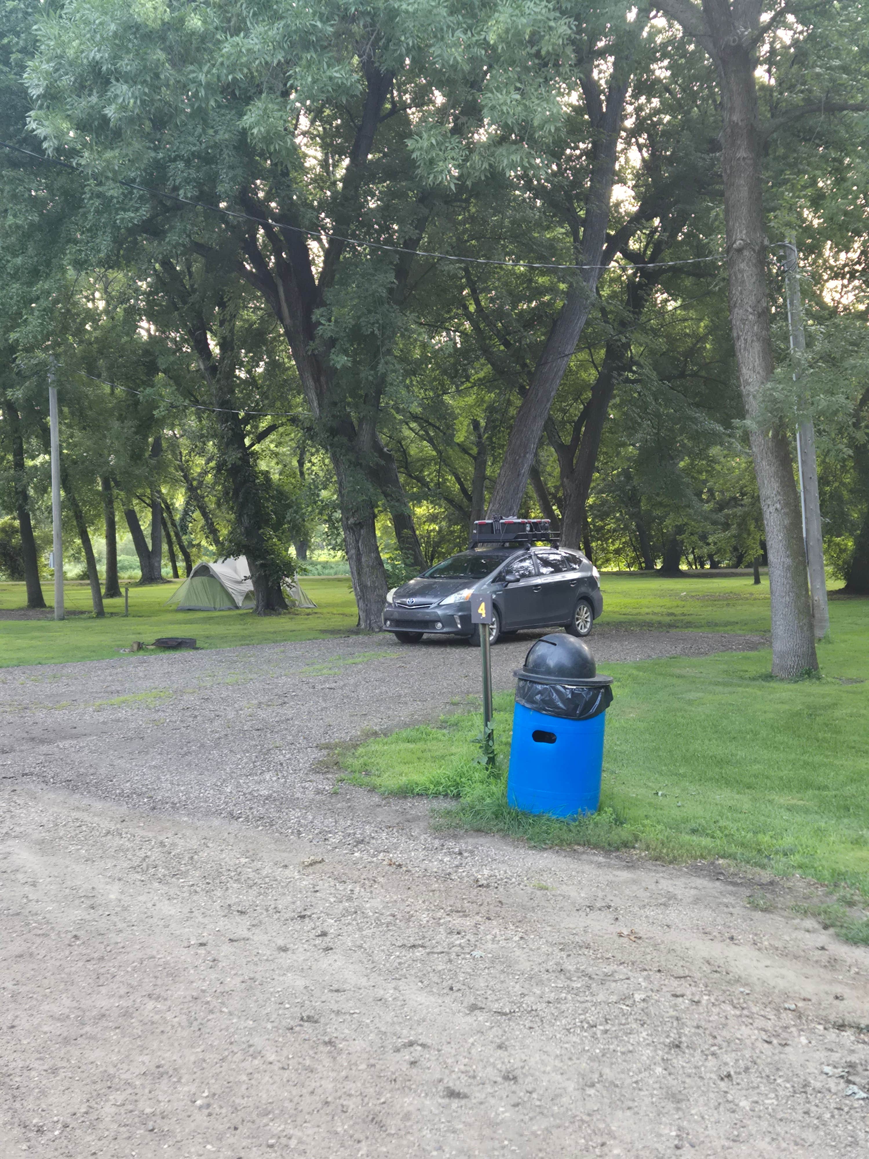 Camping near Lac qui Parle County Park: Lagoon Park, Montevideo, Minnesota