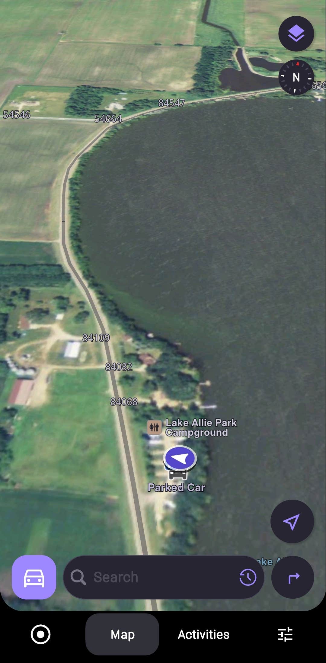 Camping near Masonic West River Park: Lake Allie Co Park, Hutchinson, Minnesota
