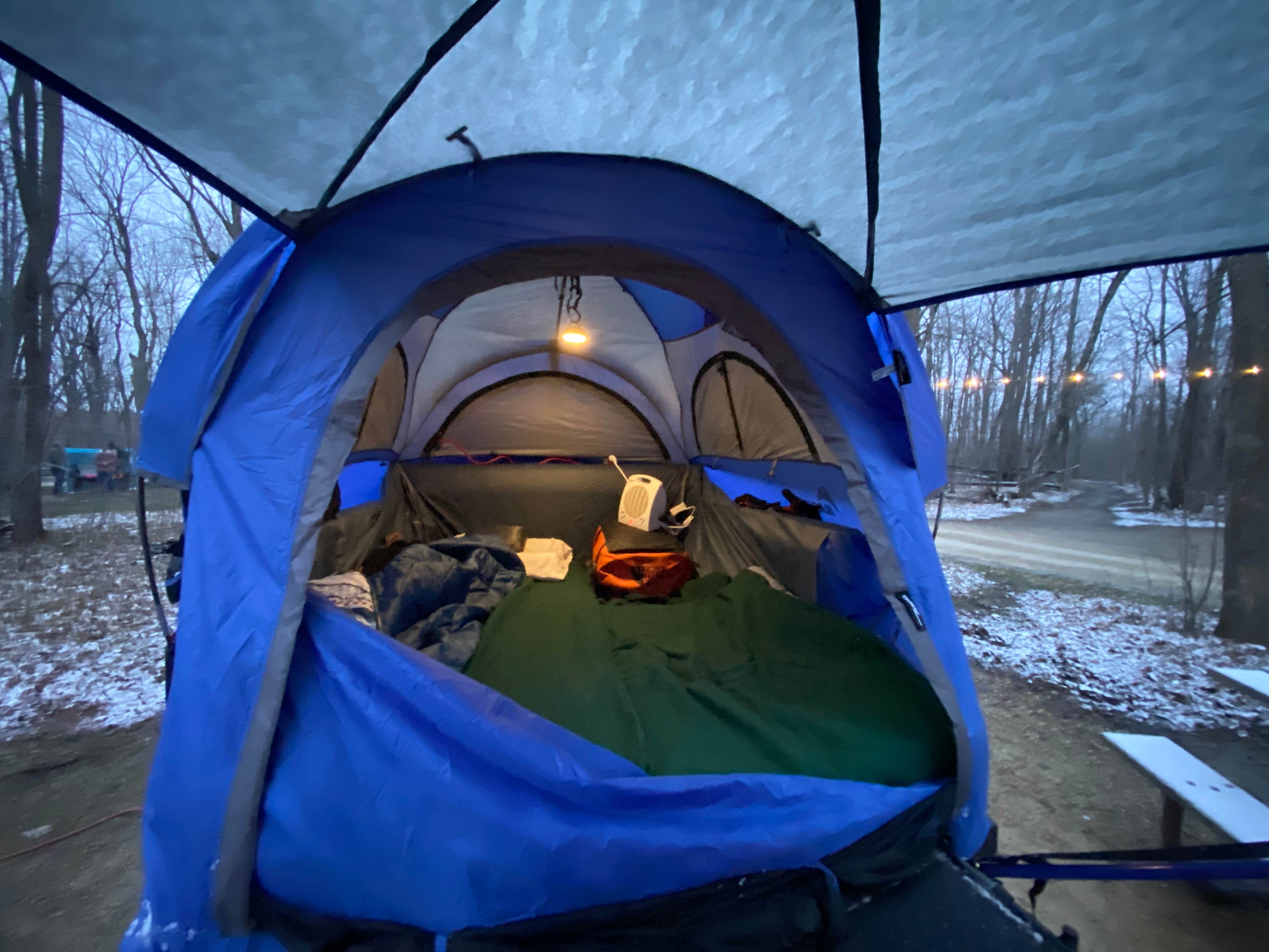 Erik R.'s photo of tent camping at Nerstrand Big Woods State Park Campground near Golden Valley, MN