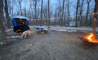 Erik R.'s photo of camping with pets at Nerstrand Big Woods State Park Campground near Apple Valley, MN