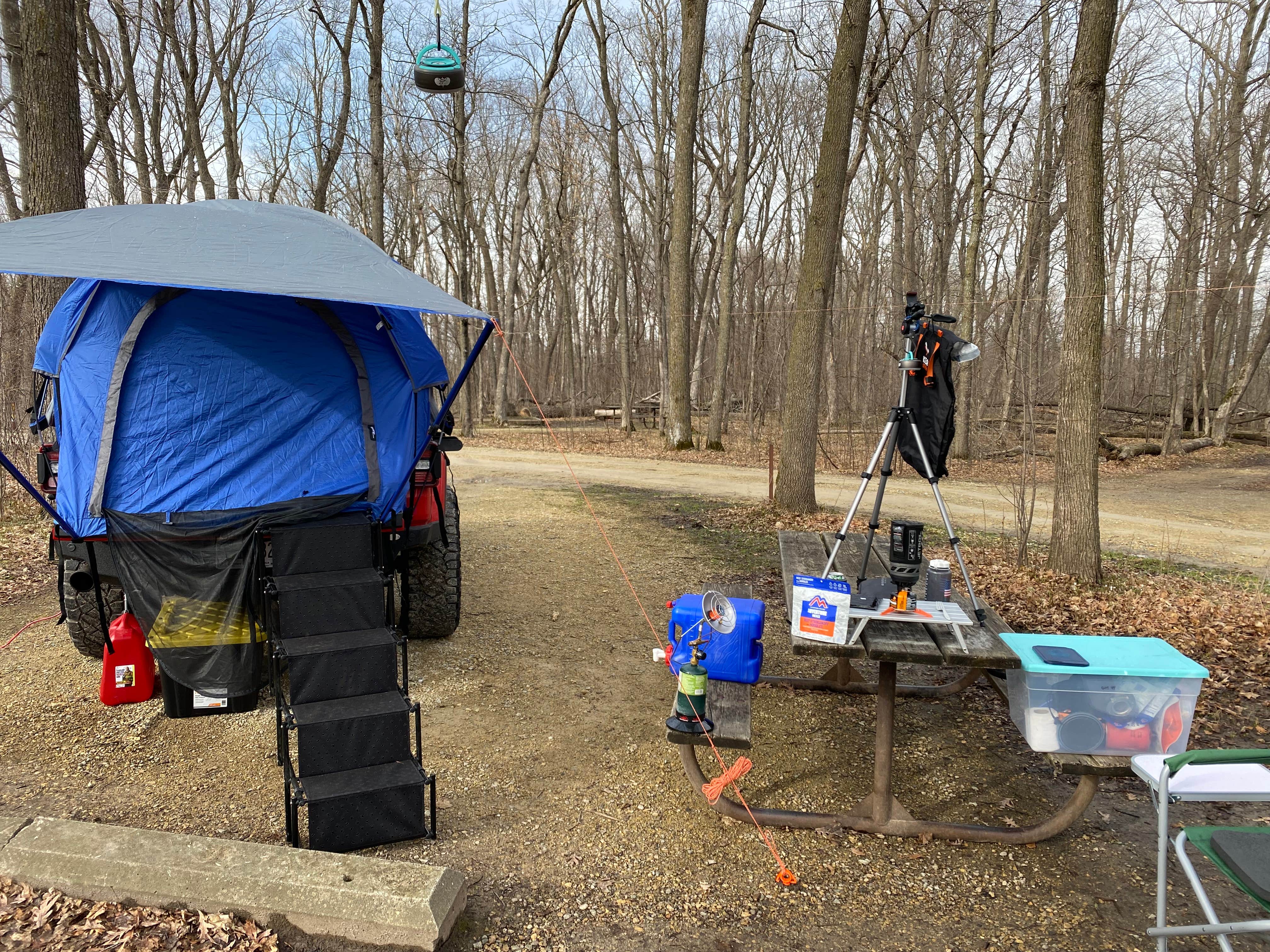 Erik R.'s photo of tent camping at Nerstrand Big Woods State Park Campground near Burnsville, MN