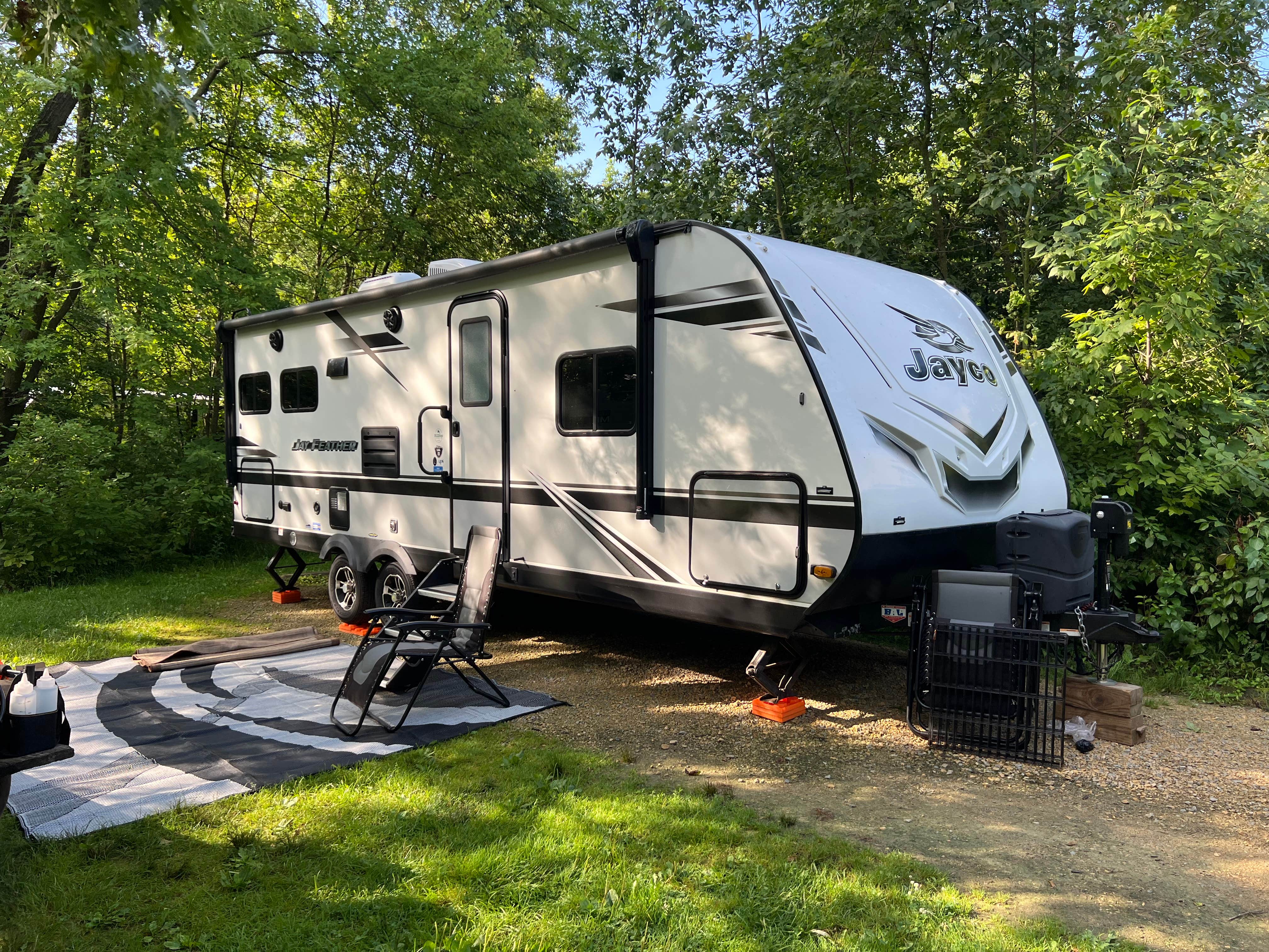Deb M.'s photo of rv camping at Nerstrand Big Woods State Park Campground near Frontenac, MN