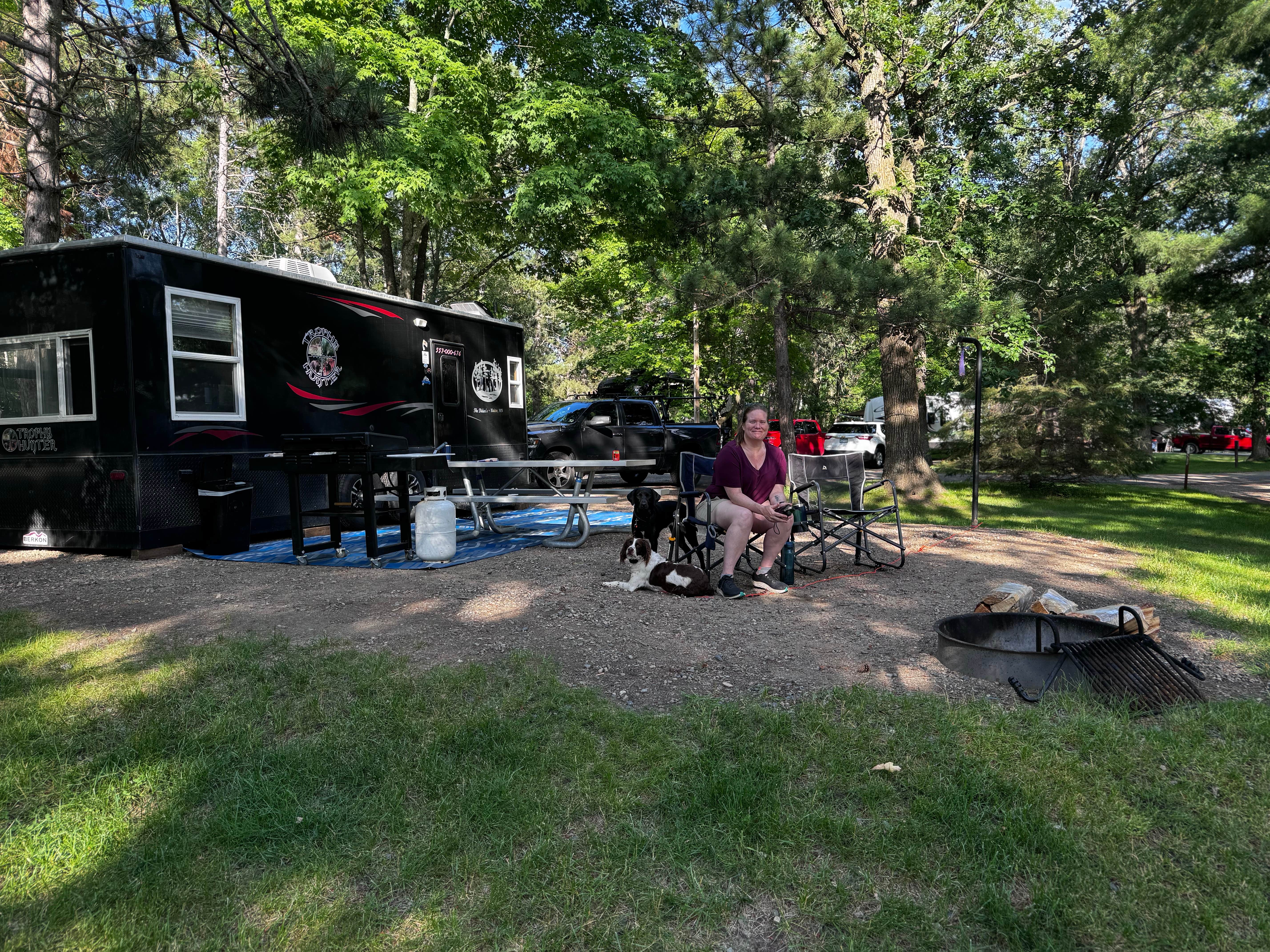 Shane D.'s photo of rv camping at Pokegama Dam Campground near Bigfork, MN