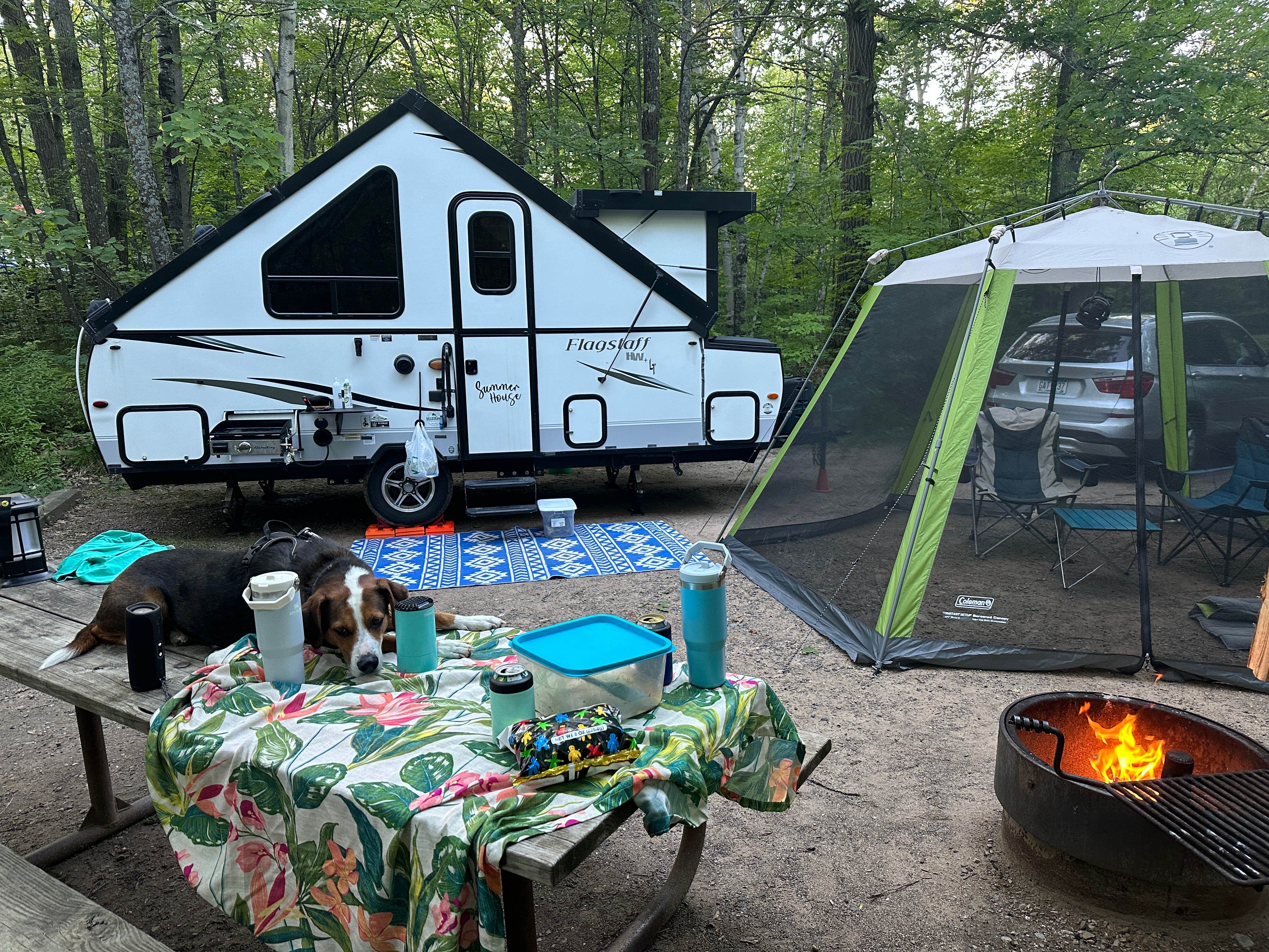 Camper-submitted photo at Savanna Portage State Park Campground near Meadowlands, MN