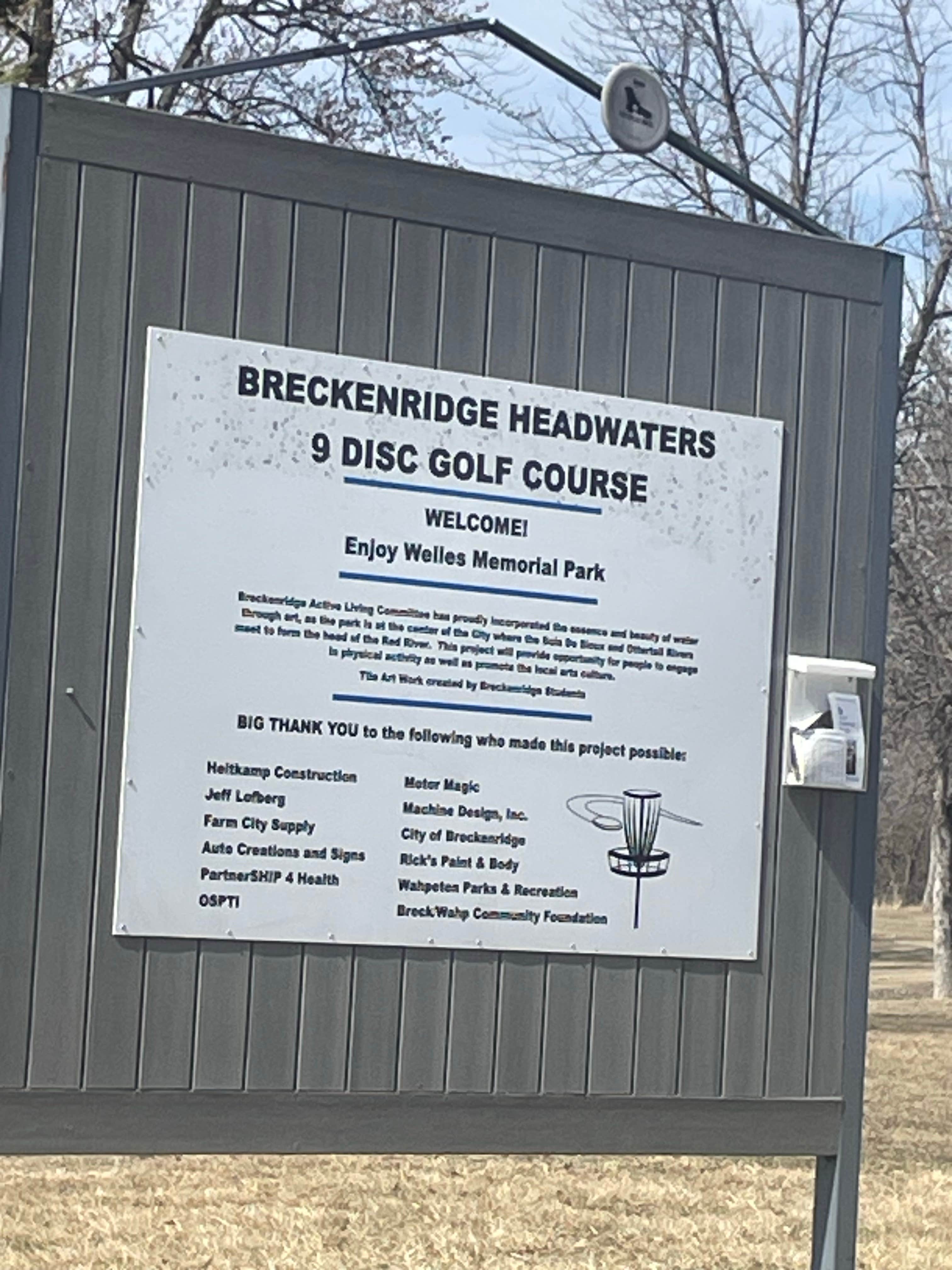 Camper-submitted photo at Welles Memorial Park near Wahpeton, ND