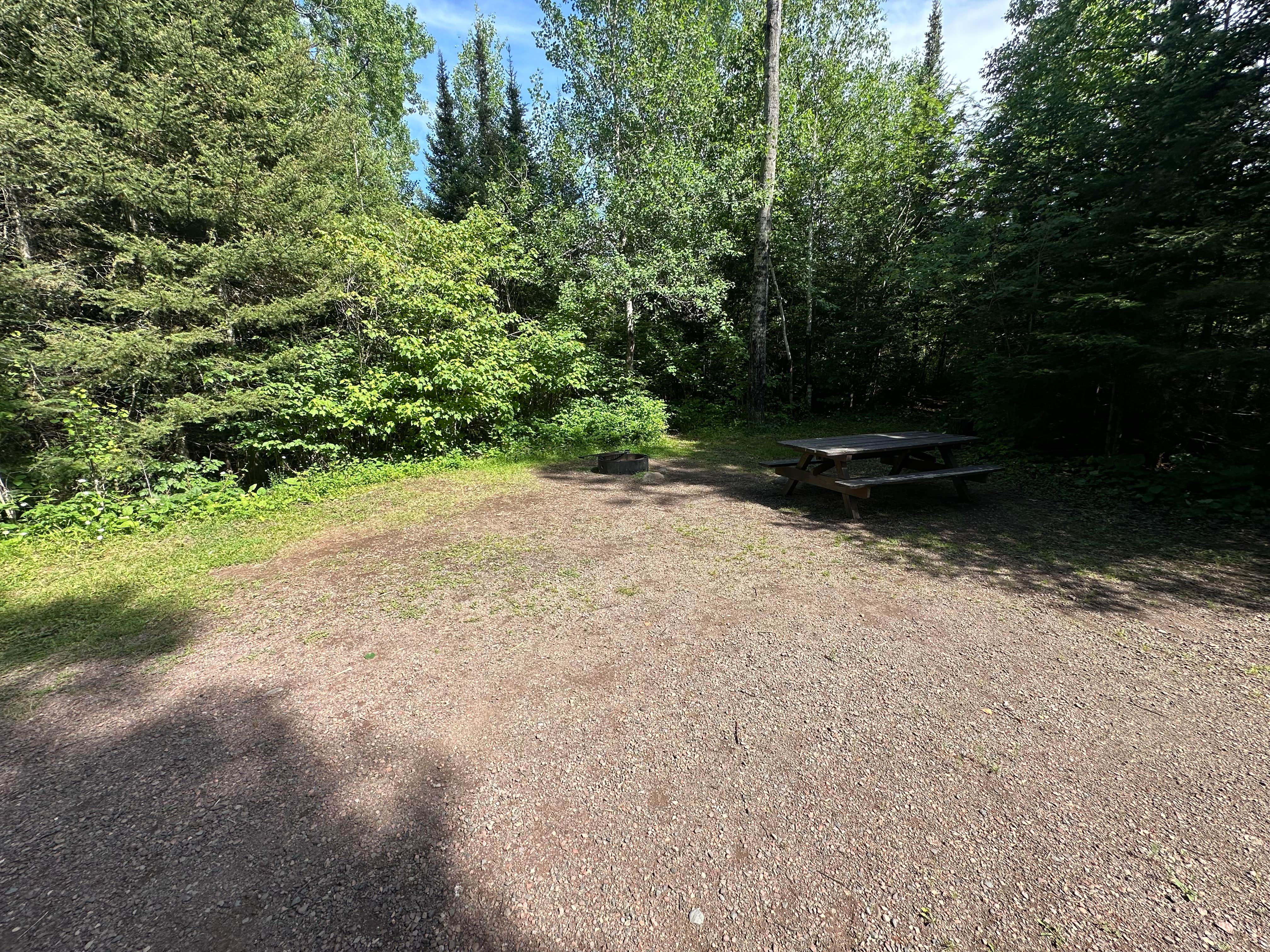 Camper-submitted photo at White Pine Rustic Lake Campground near Schroeder, MN