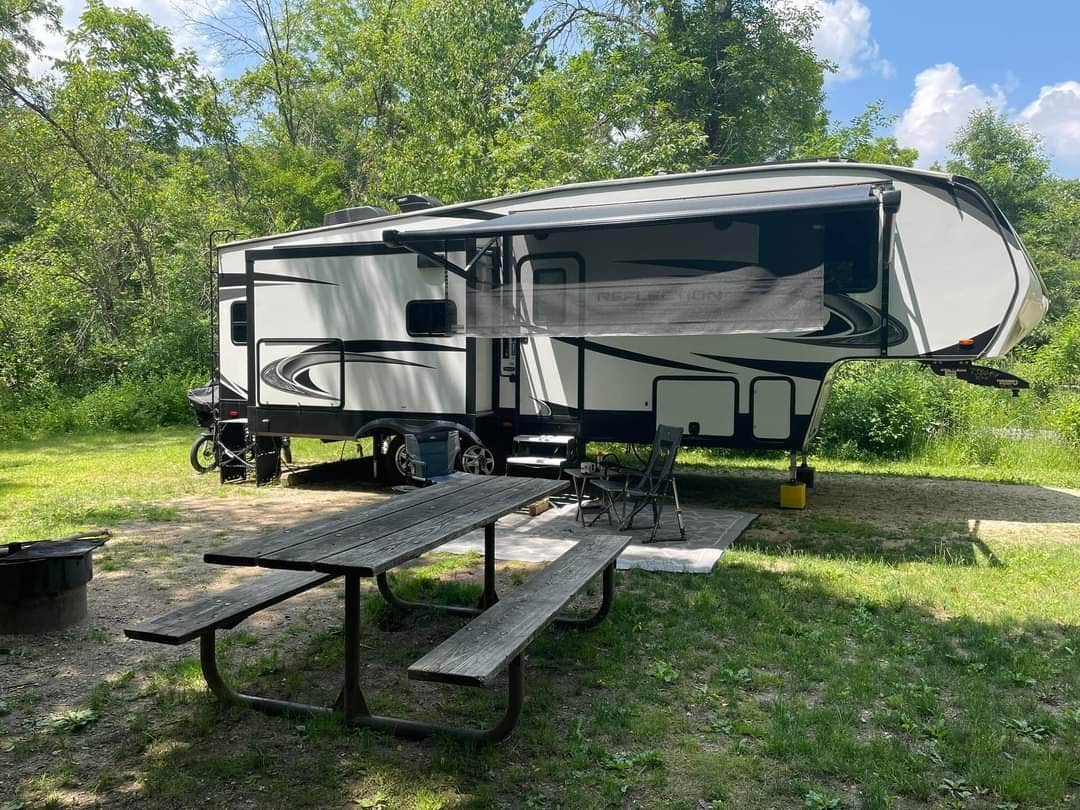 Tori K.'s photo of rv camping at Minneiska Campground — Whitewater State Park near Elba, MN