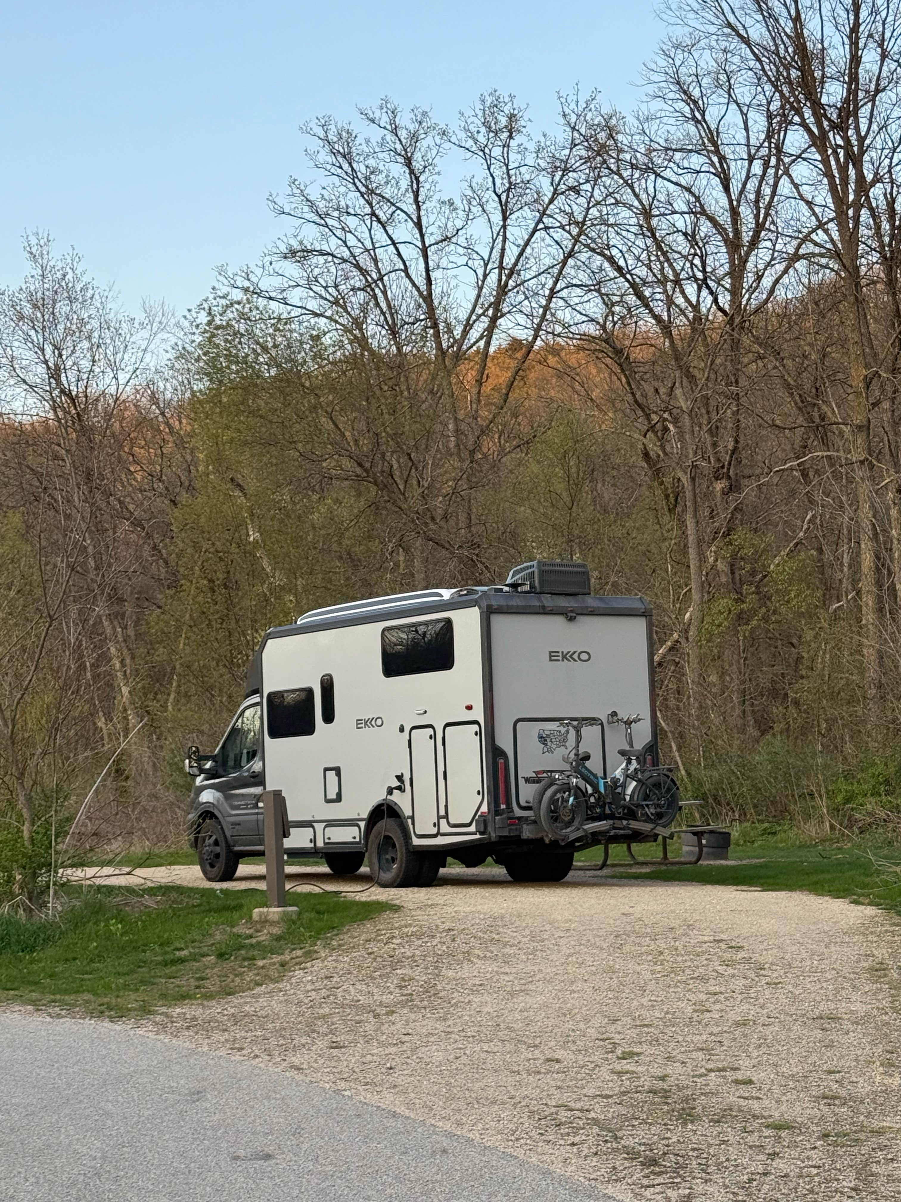 Sharon G.'s photo of rv camping at Minneiska Campground — Whitewater State Park near Eyota, MN