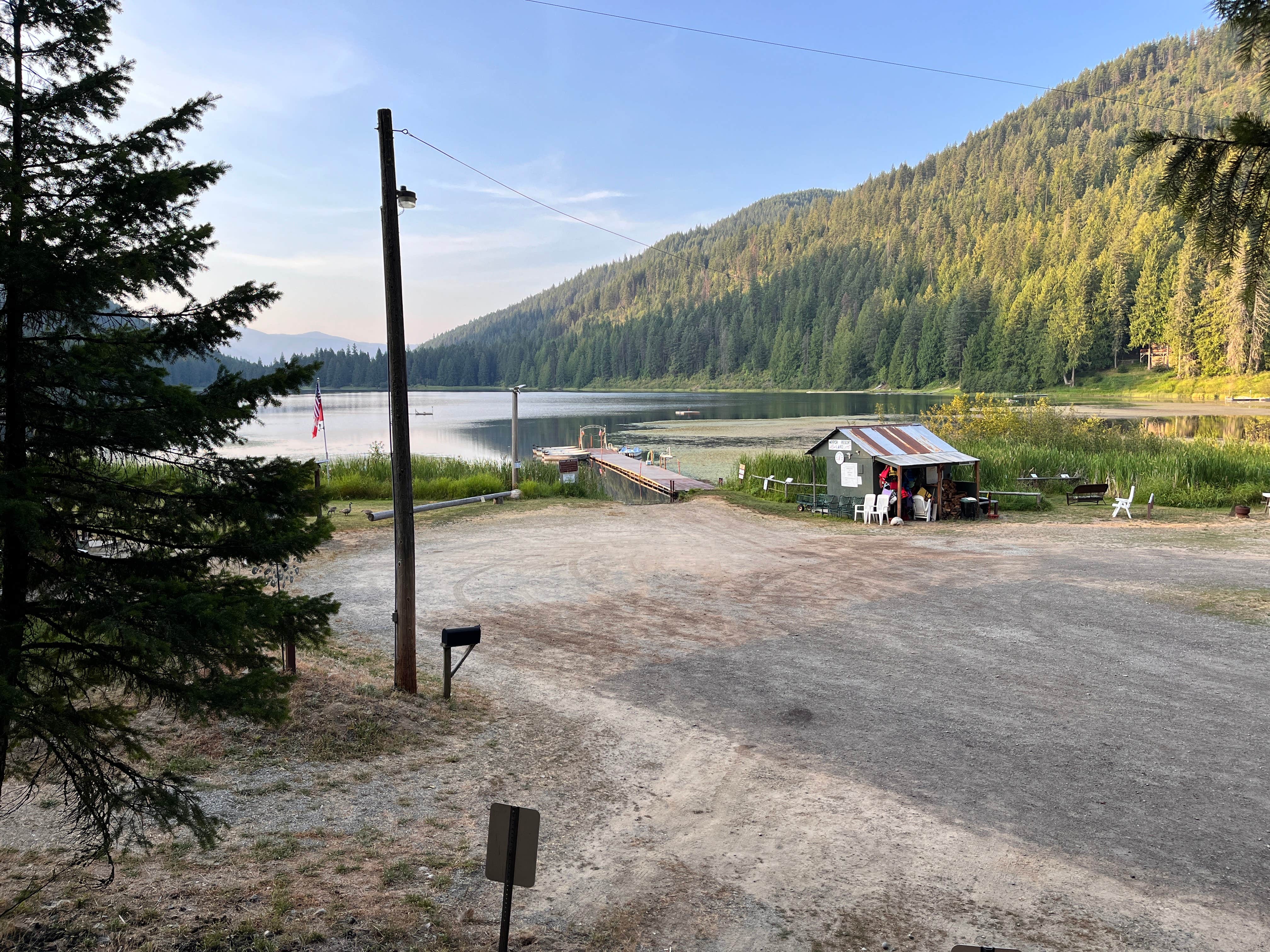 Camper-submitted photo at Mirror Lake near Ponderay, ID