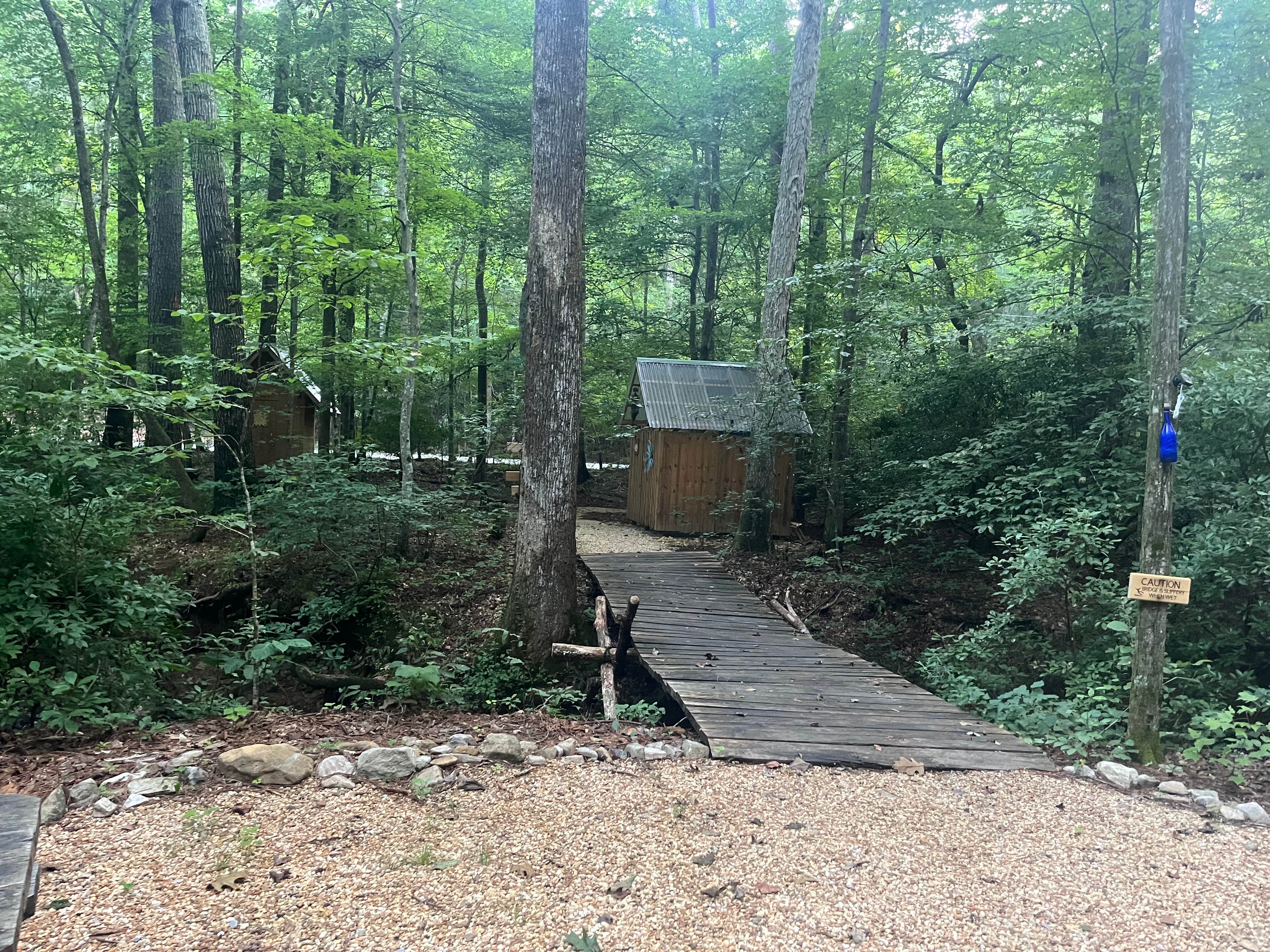 Stephanie S.'s photo of a cabin at Misfit Mountain near Talladega, AL