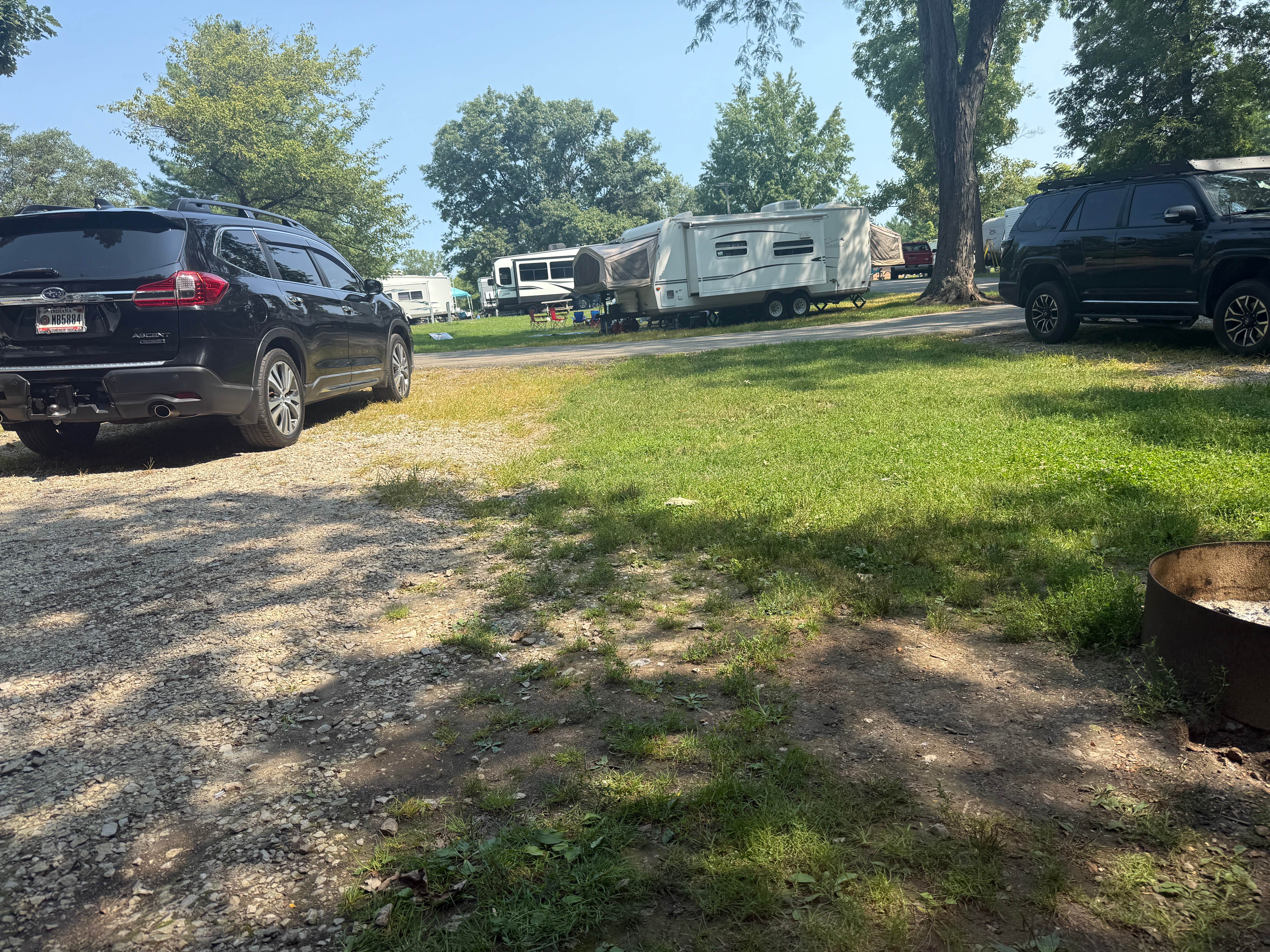 James W.'s photo of rv camping at Mississinewa Lake Campground near Greentown, IN