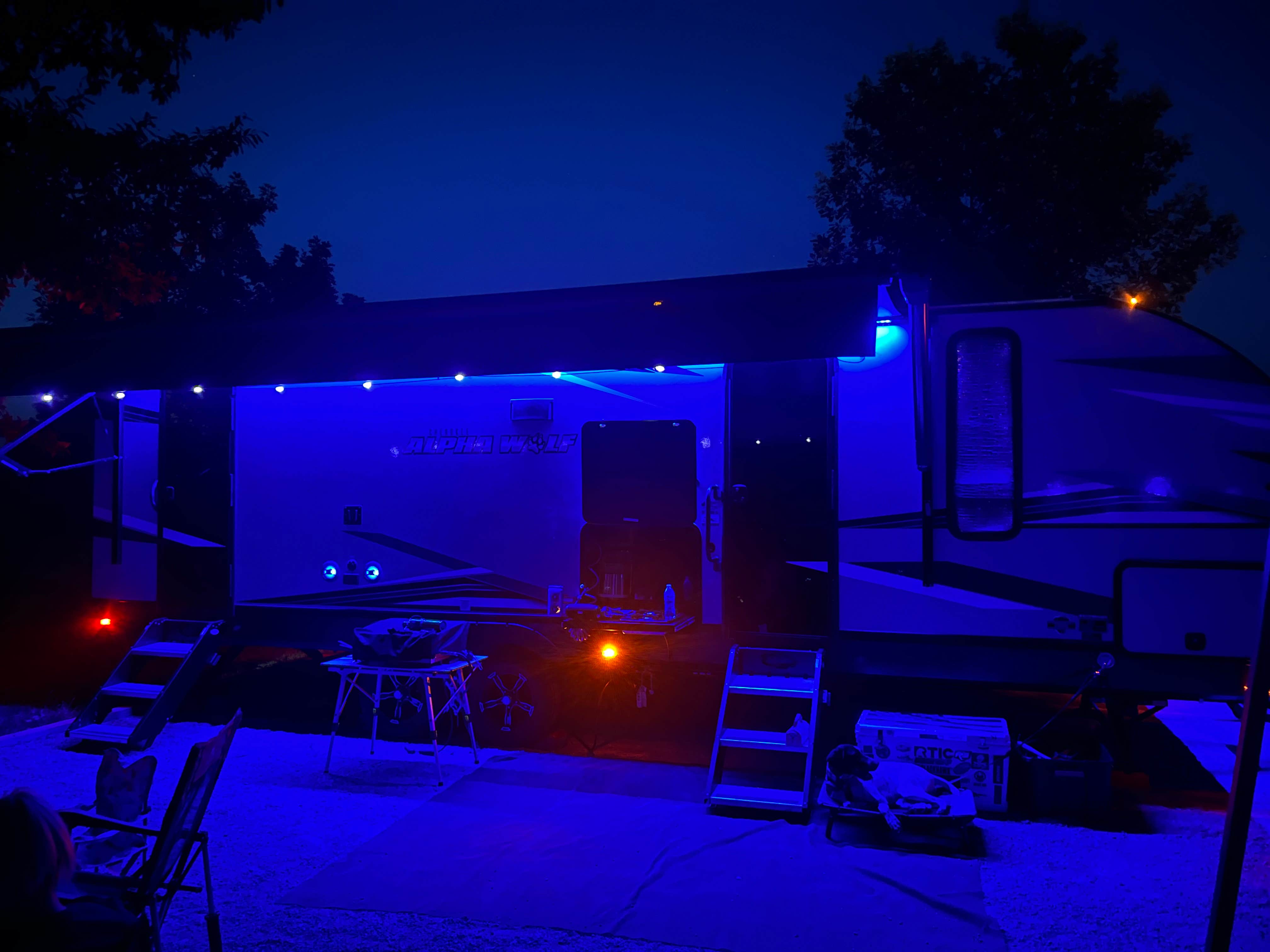 Camper-submitted photo at Mississinewa Lake Campground near Upland, IN