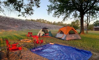 Camping near John W Kyle State Park — John W. Kyle State Park: Beach Point - Sardis Lake, Sardis, Mississippi