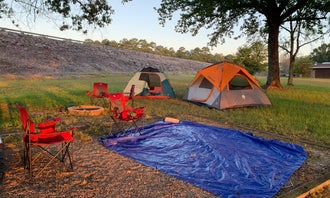 Camping near John W Kyle State Park — John W. Kyle State Park: Beach Point - Sardis Lake, Sardis, Mississippi