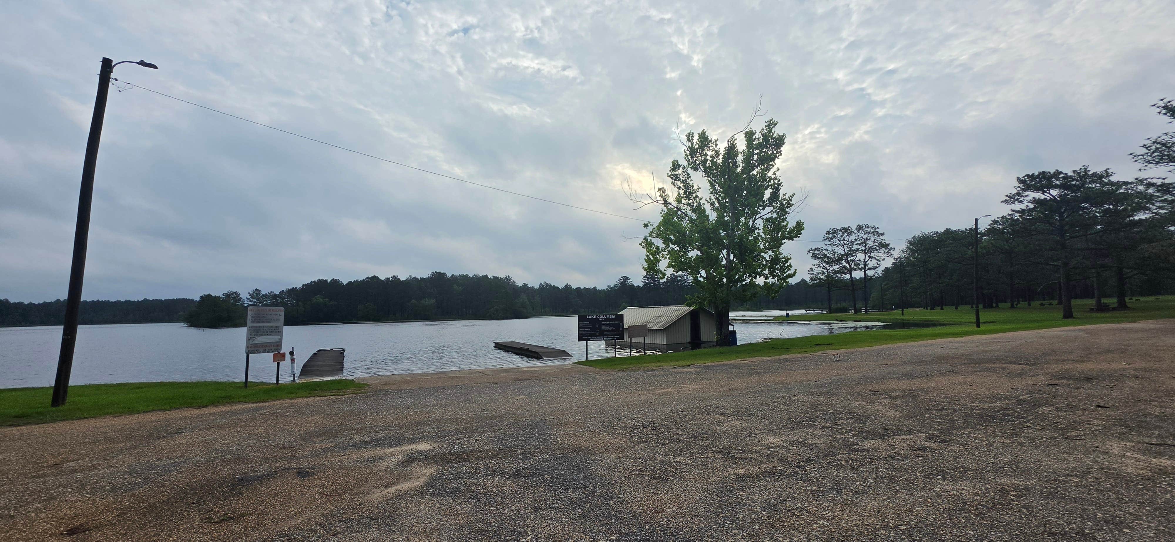 Camper-submitted photo at Lake Columbia near Foxworth, MS