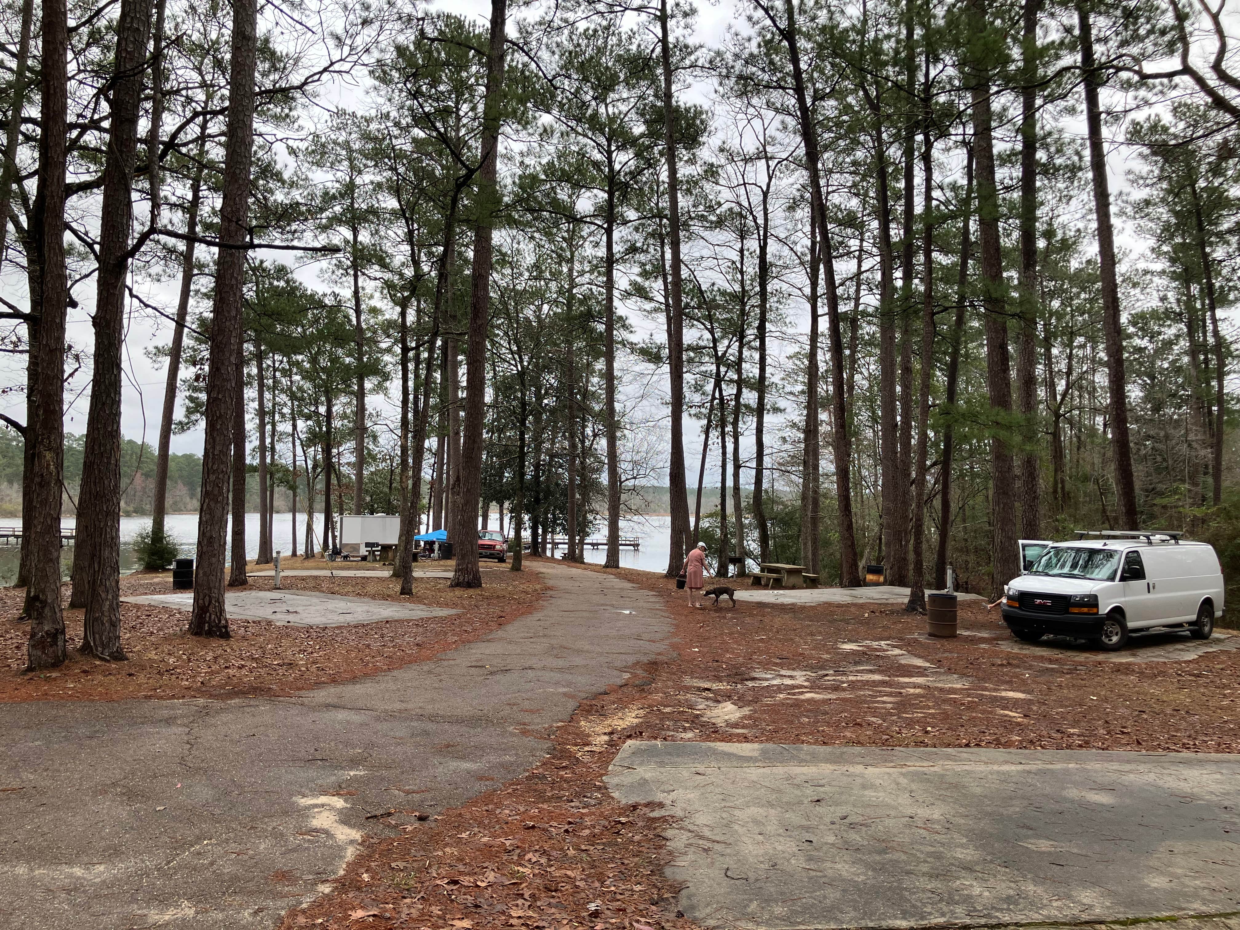 Roger W.'s photo of camping with pets at Lake Perry Campground near Richton, MS
