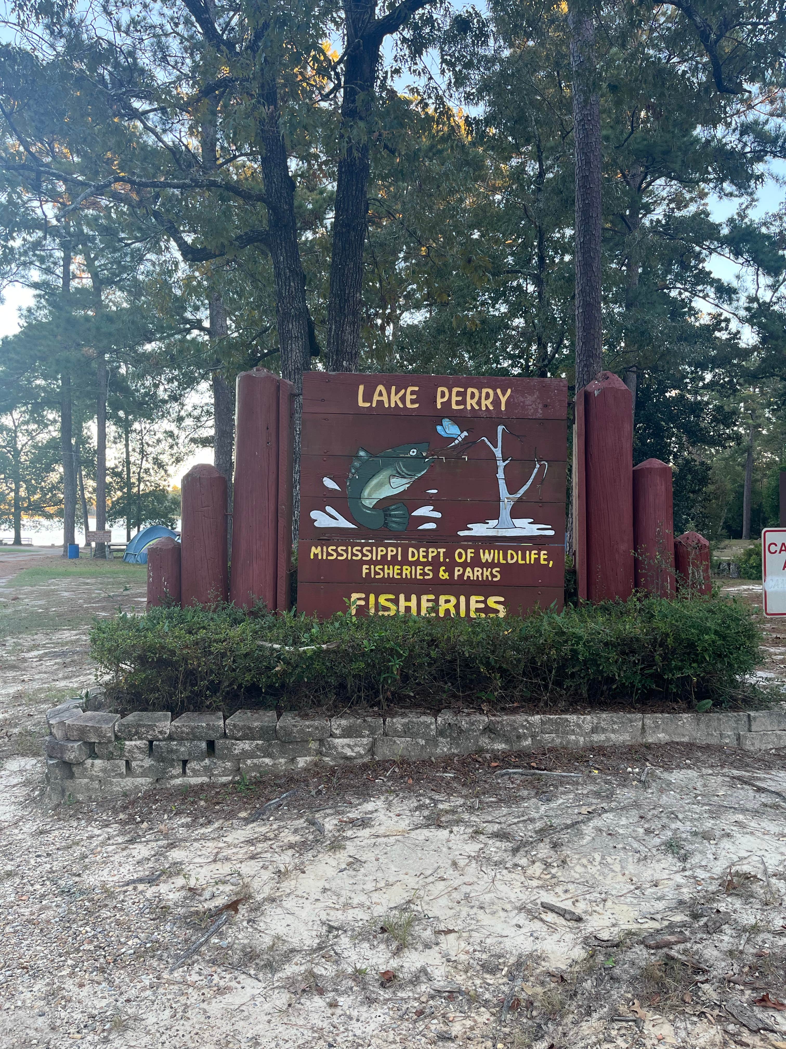 Camper-submitted photo at Lake Perry Campground near Beaumont, MS