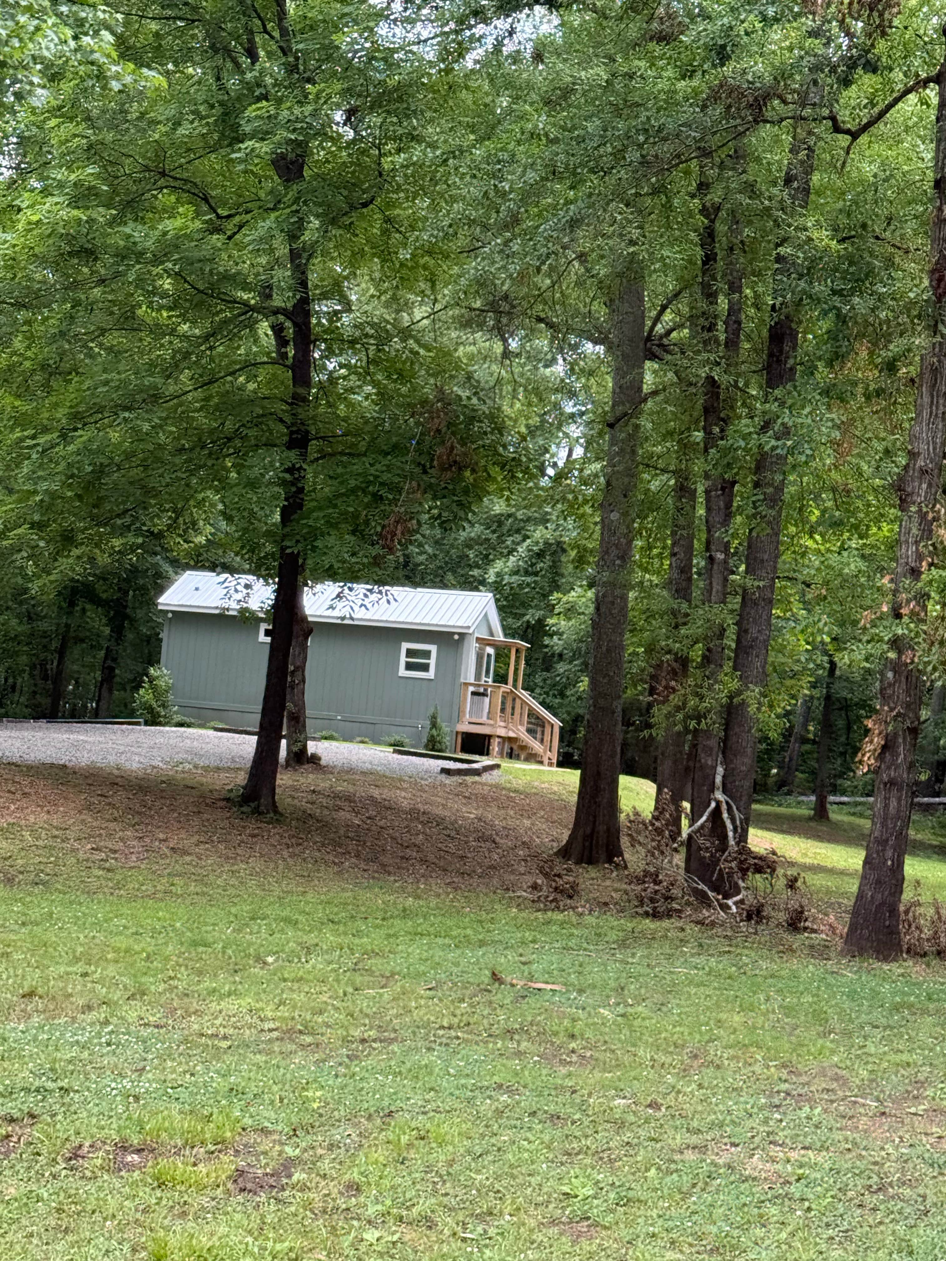 Amanda F.'s photo of glamping accommodations at LeFleur's Bluff State Park Campground near Brandon, MS