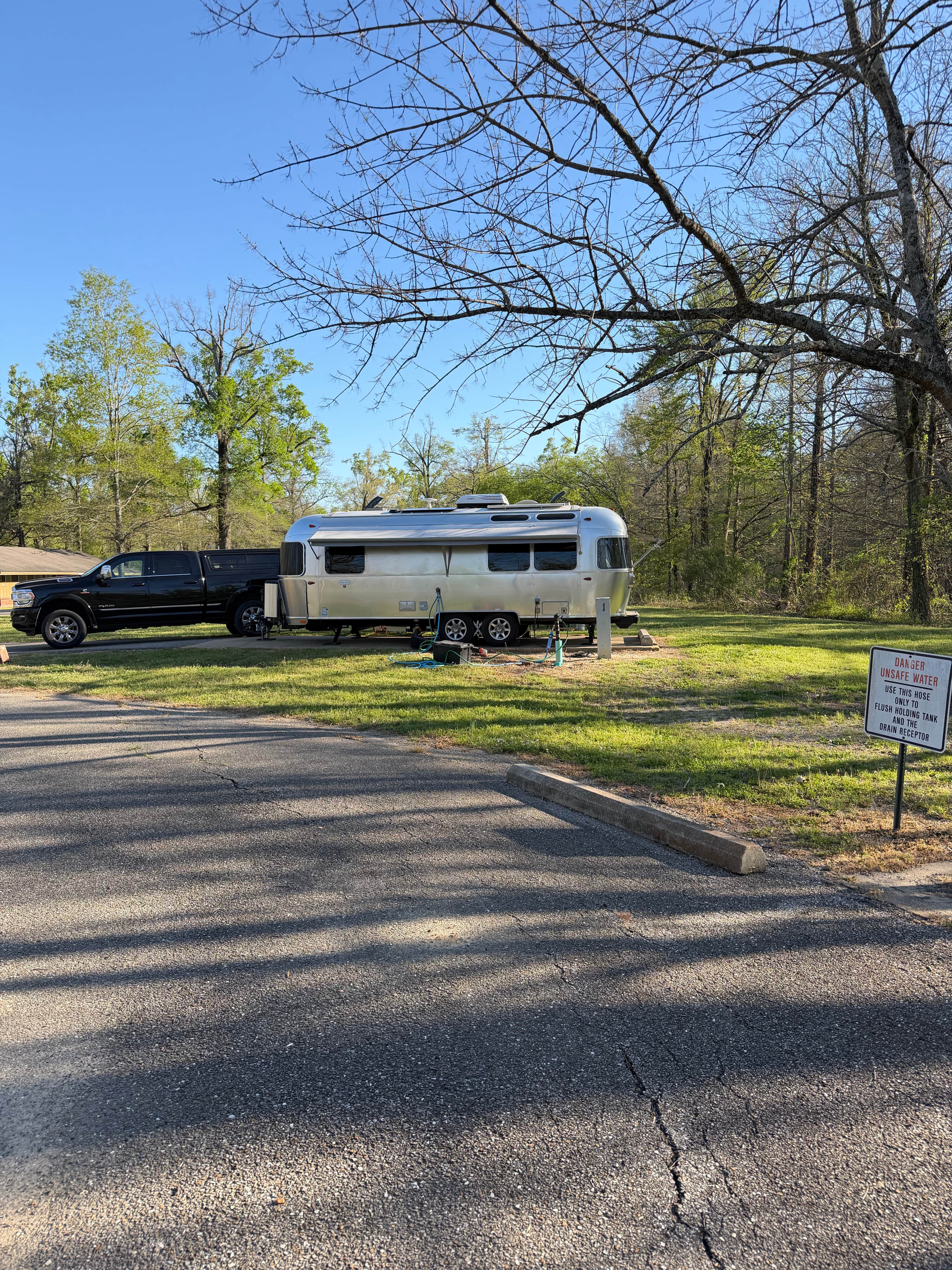 christy W.'s photo of rv camping at Leroy Percy State Park Campground near Hollandale, MS