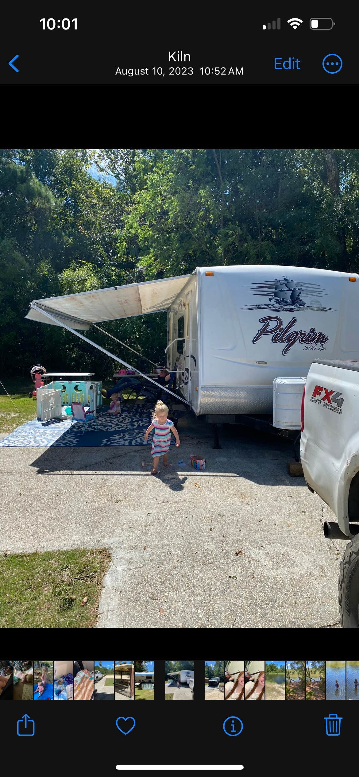 Ashlyn B.'s photo of rv camping at McLeod Park Campground near Kiln, MS