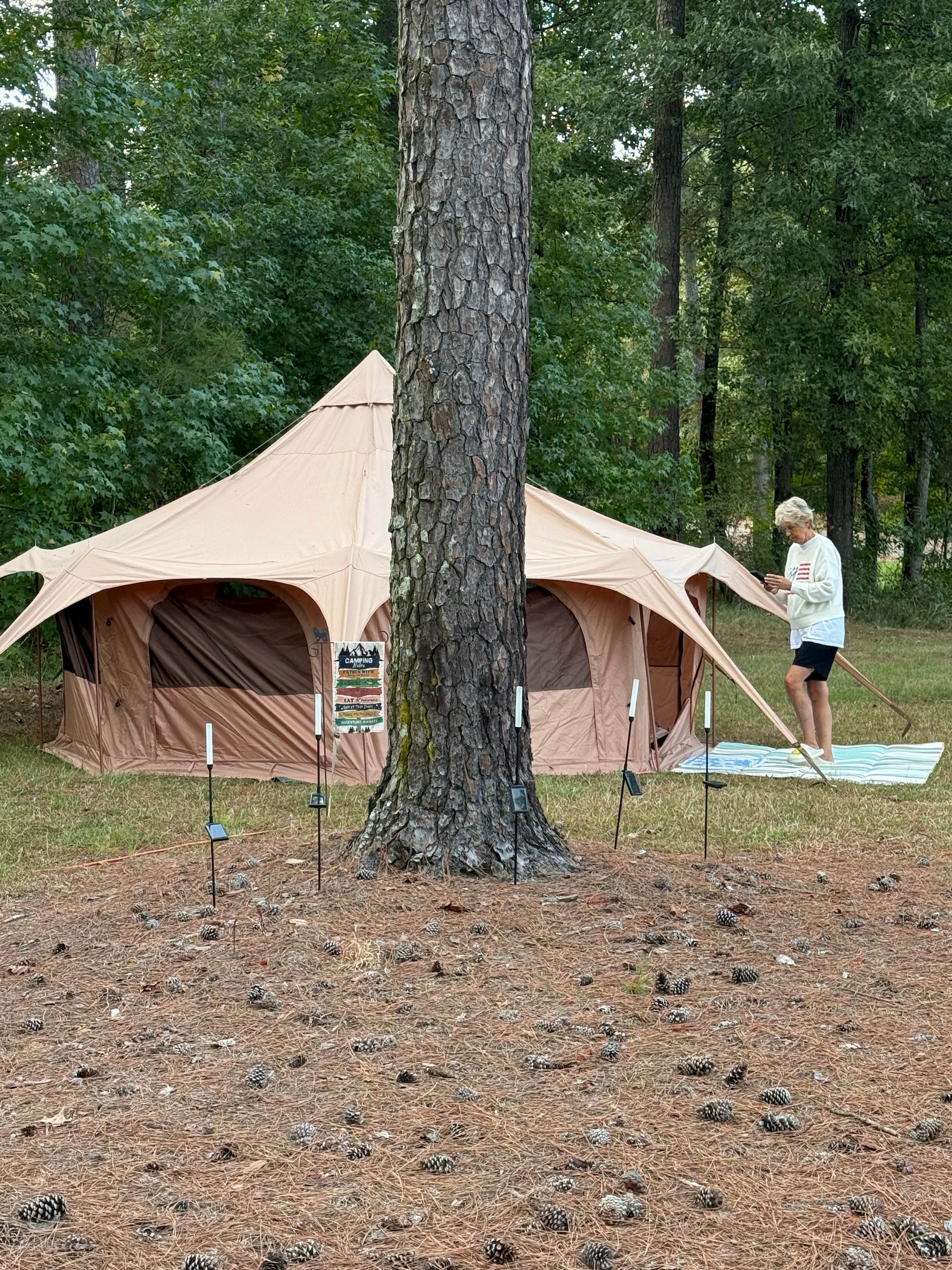 Camping near Eagle Point Primitive Campground: North Abutment, Grenada, Mississippi