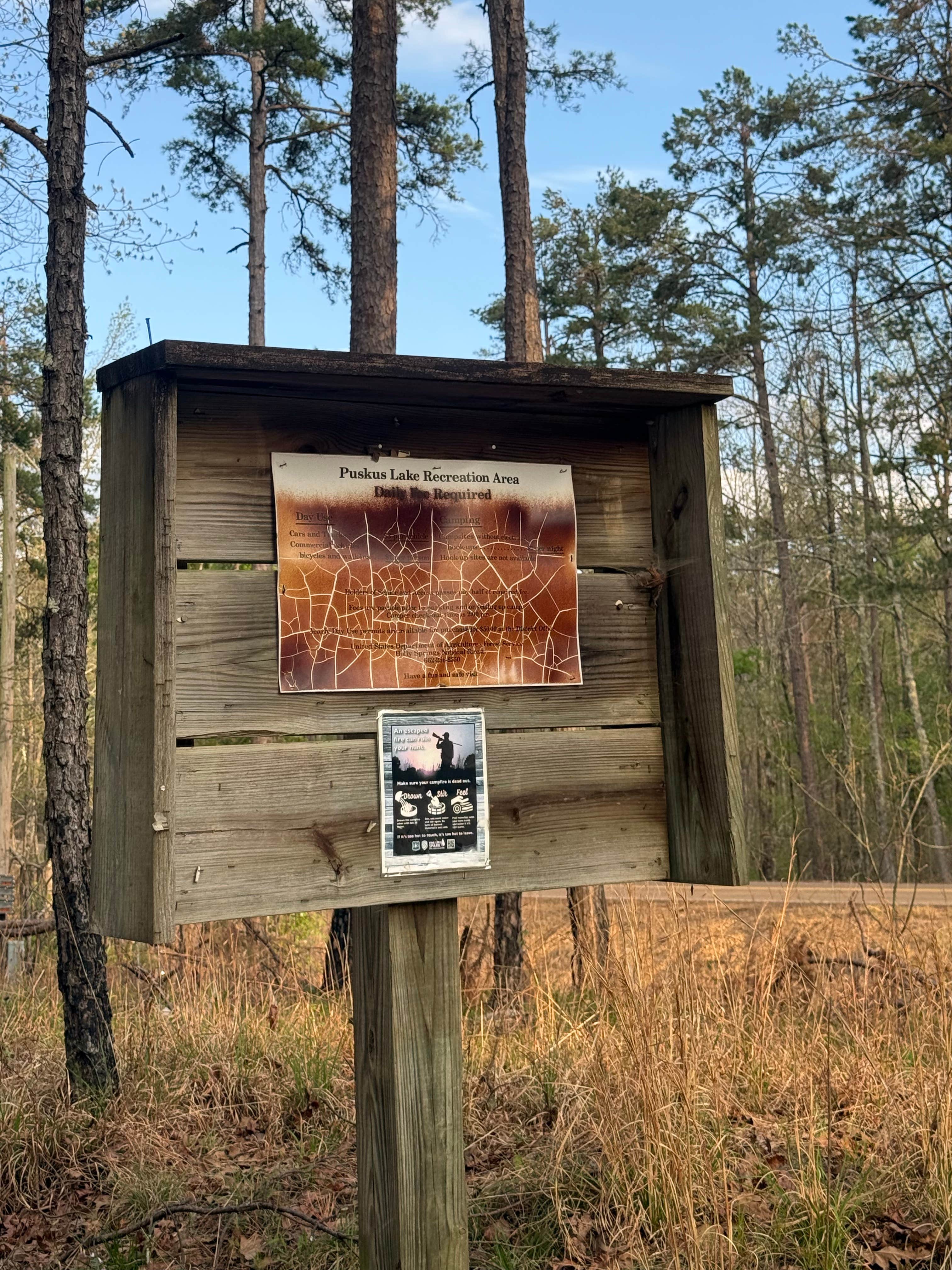 Amanda F.'s photo of glamping accommodations at Puskus Lake near Saltillo, MS