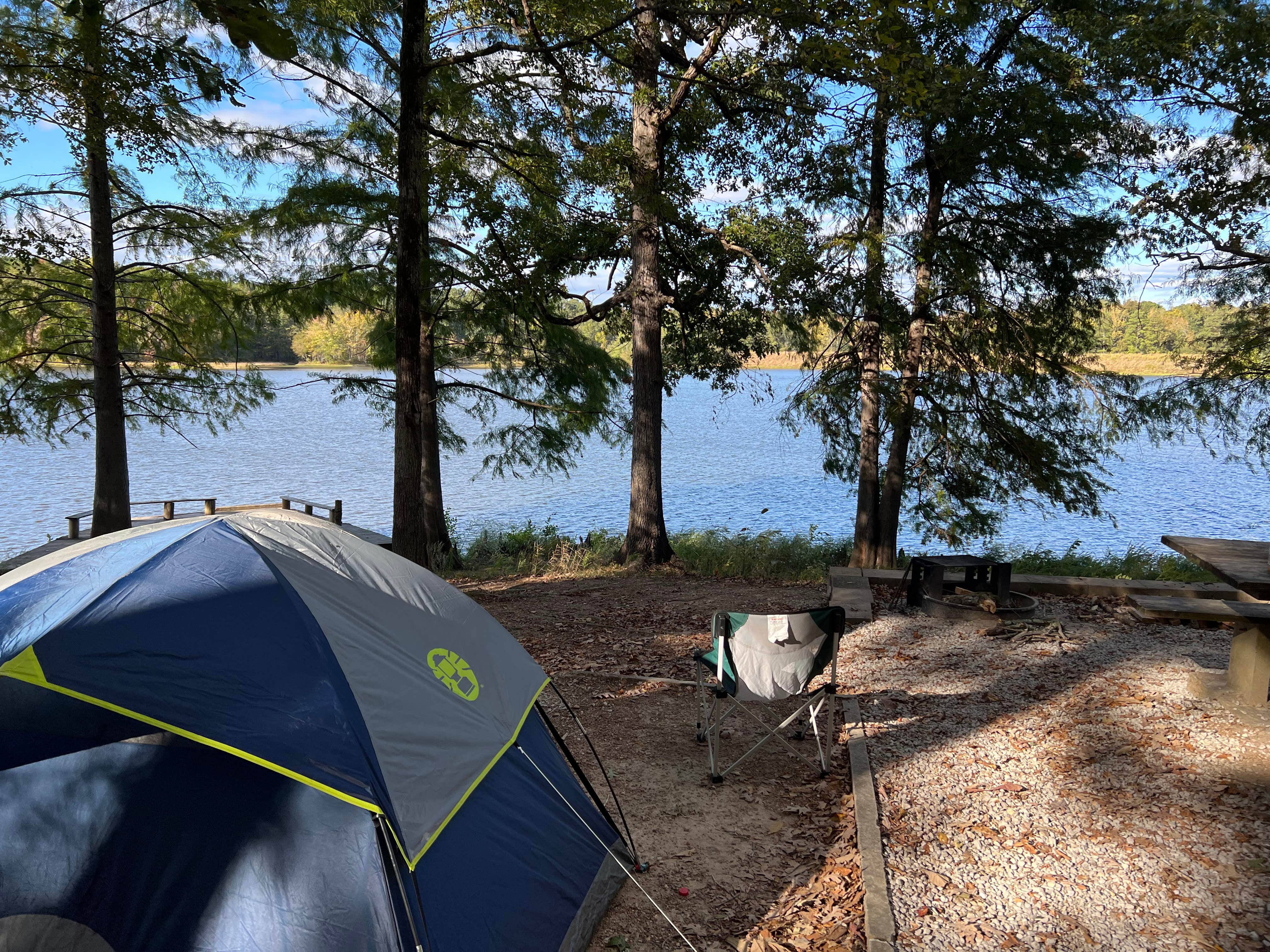 Camper-submitted photo at Puskus Lake in Mississippi