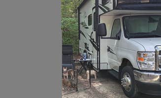 Kim K.'s photo of camping with pets at Tishomingo State Park Campground near Cherokee, AL