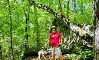 Bill T.'s photo of camping with pets at Tishomingo State Park Campground near Cherokee, AL