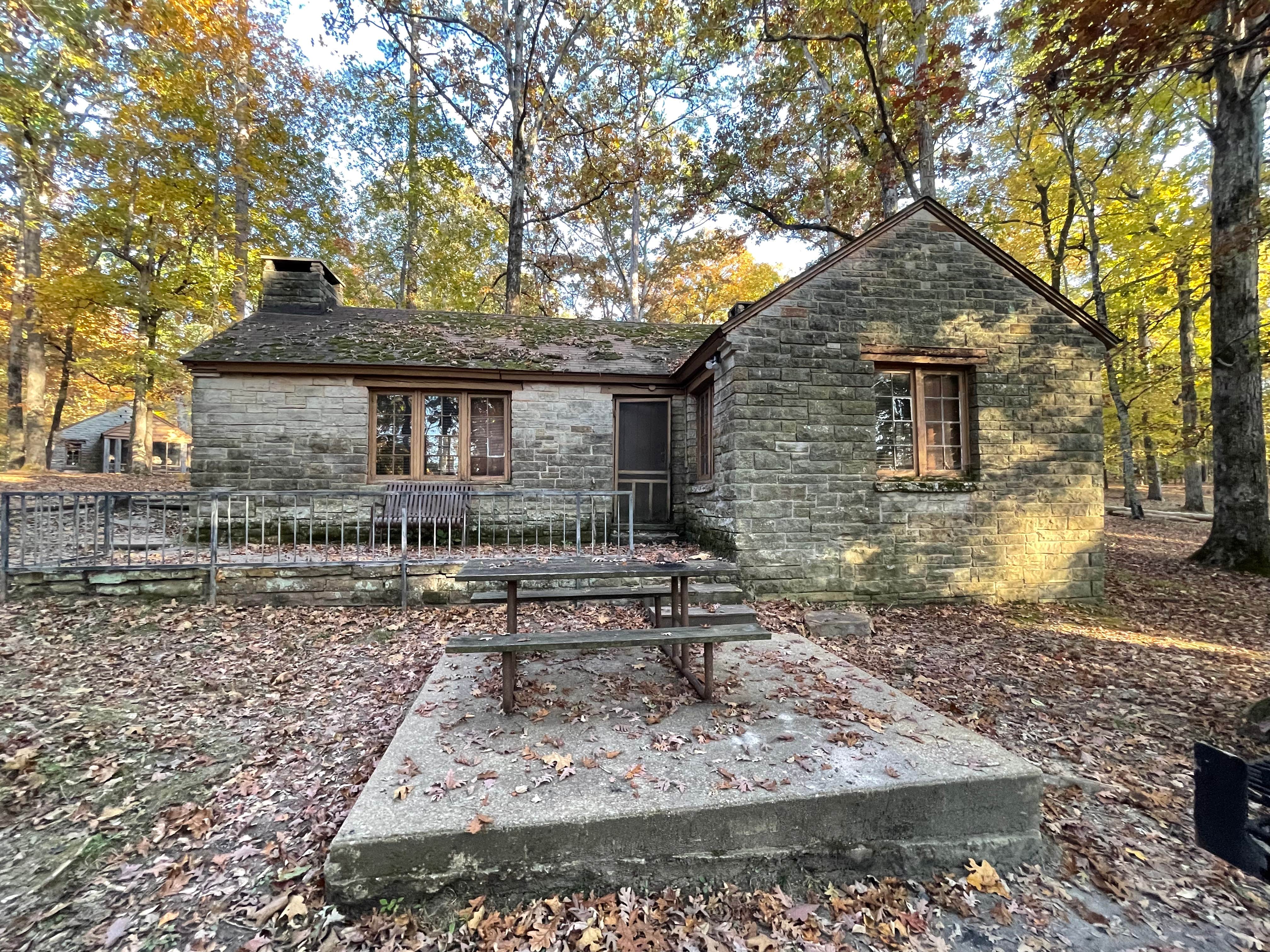 Amanda F.'s photo of glamping accommodations at Tishomingo State Park Campground near Tuscumbia, AL
