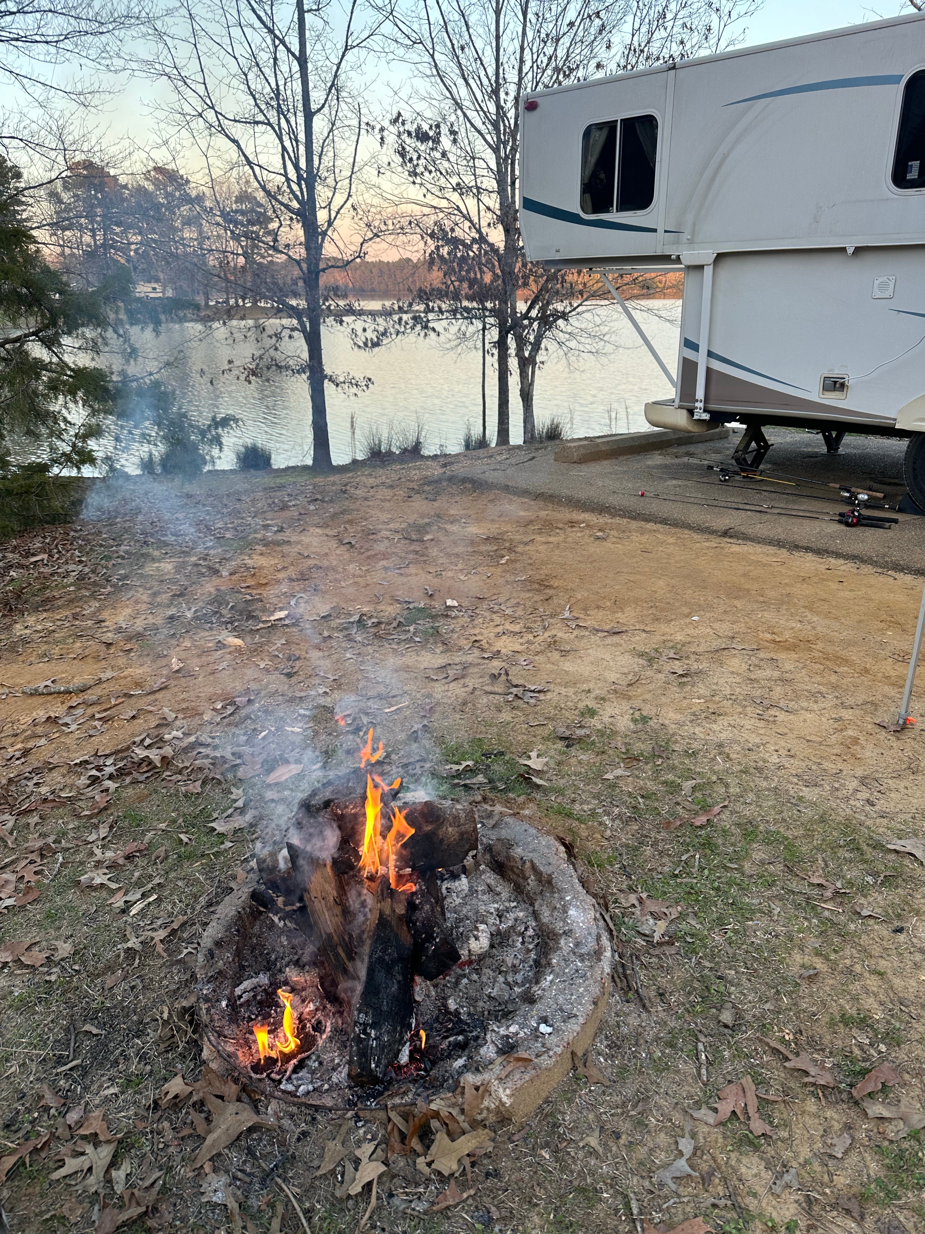 Camper submitted image from Trace State Park Campground - 1