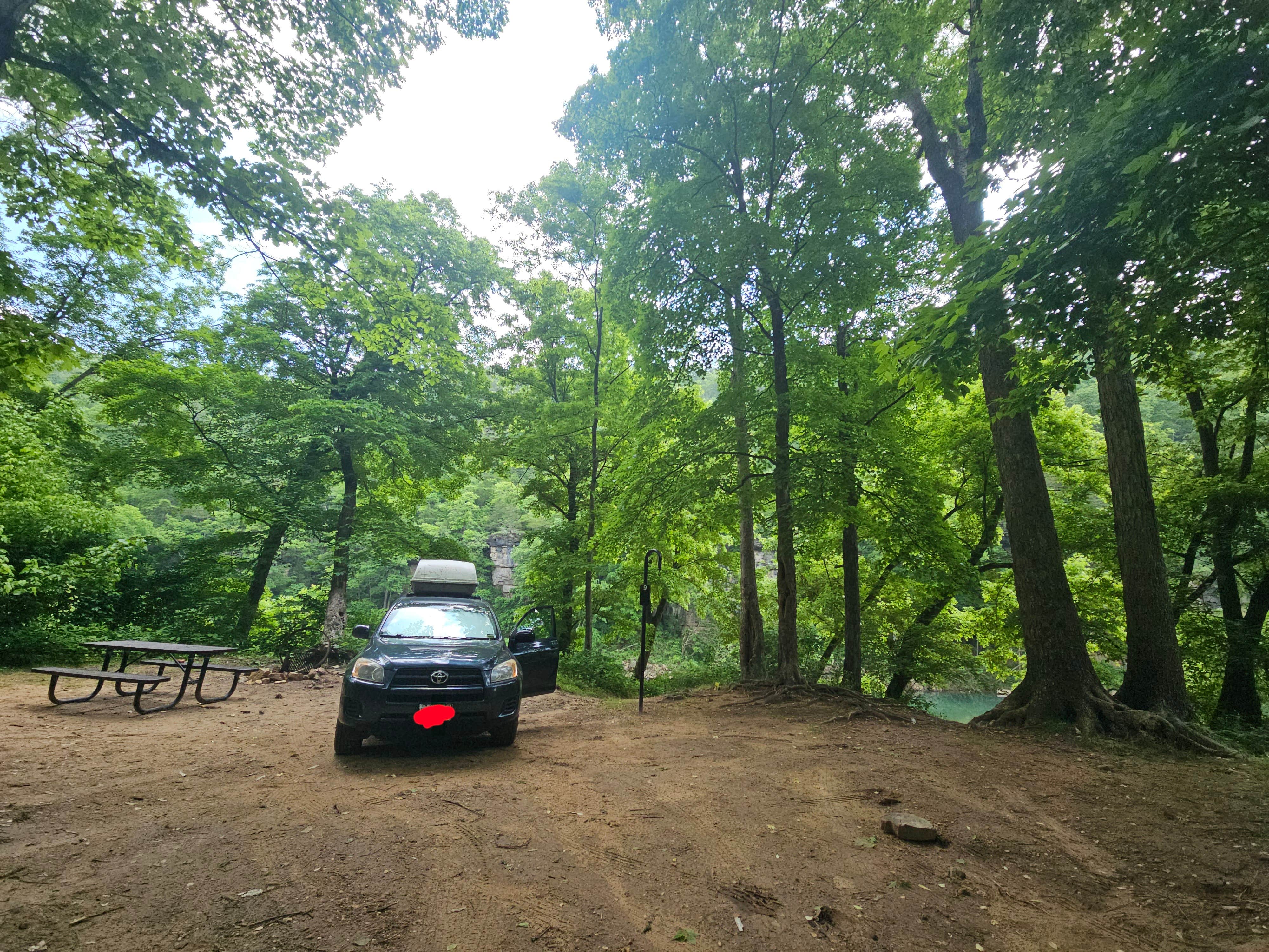 Camper-submitted photo at Blue Spring Backcountry Camping — Ozark National Scenic Riverway near Summersville, MO