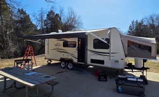 Angie A.'s photo of rv camping at Dr. Edmund A. Babler Memorial State Park Campground near Alton, IL