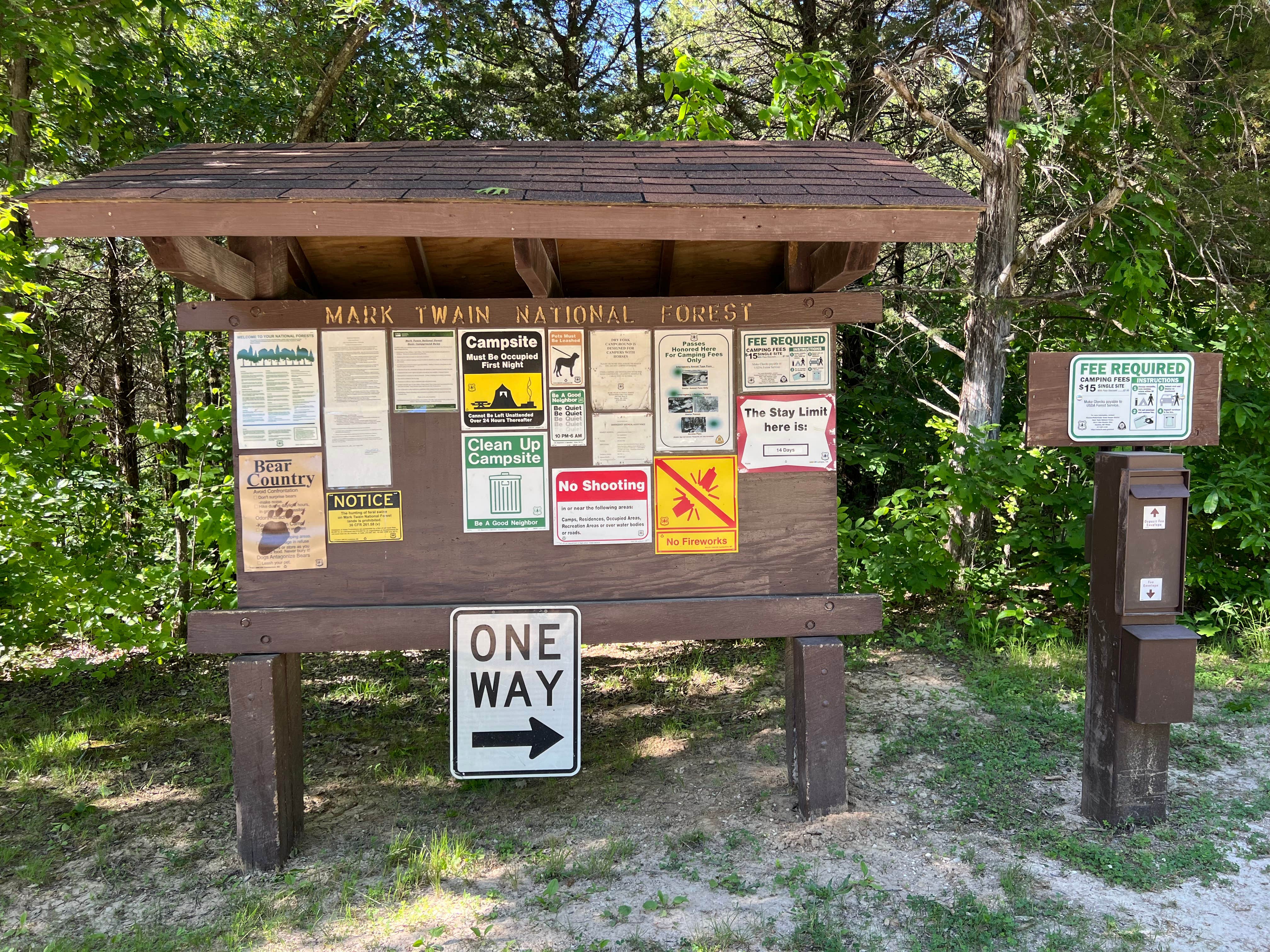 Camper-submitted photo at Dry Fork Recreation Area near Kingdom City, MO