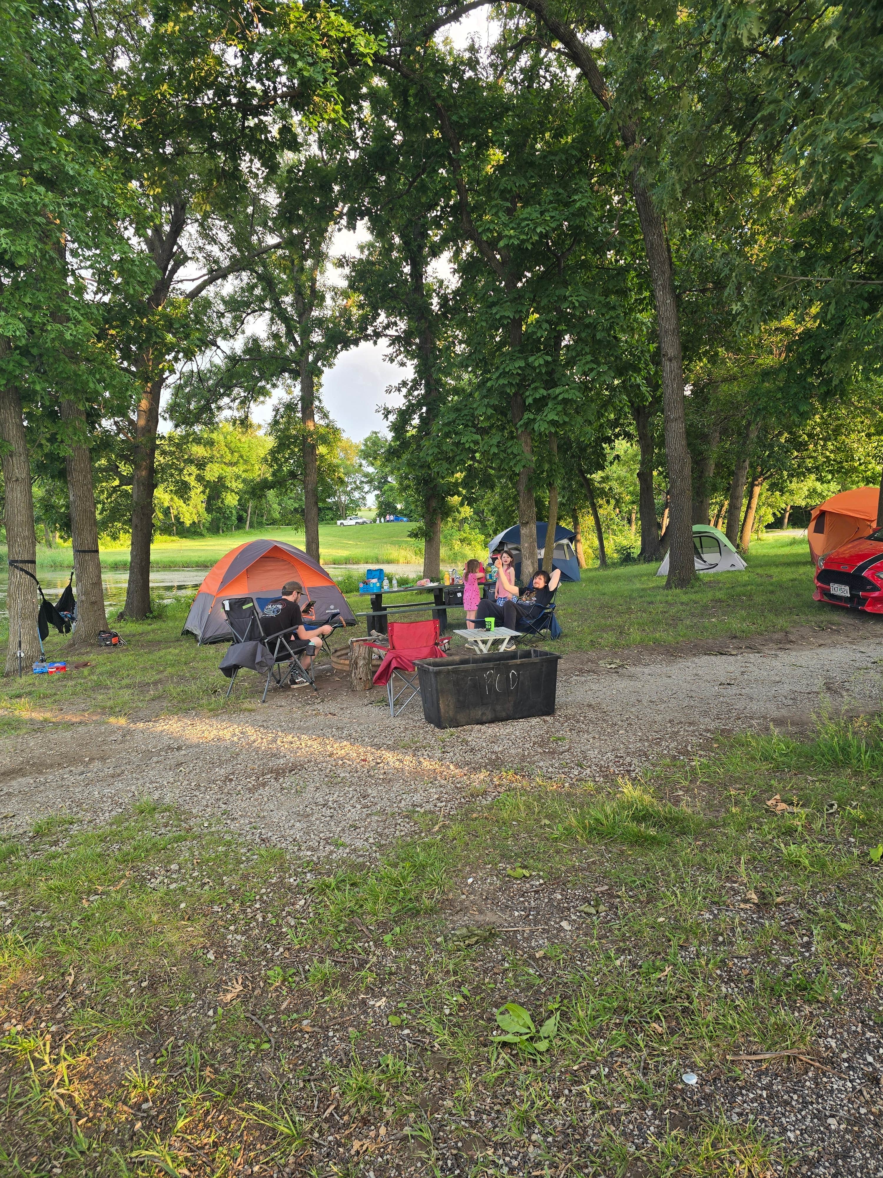Camping near Pony Express Lake Conservation Area: Hamilton City Lake, Cameron, Missouri