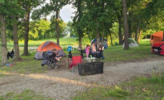 Sayler O.'s photo of tent camping at Hamilton City Lake near Kearney, MO
