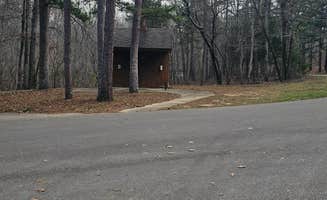 Katrin M.'s photo of glamping accommodations at Hawn State Park Campground near High Ridge, MO