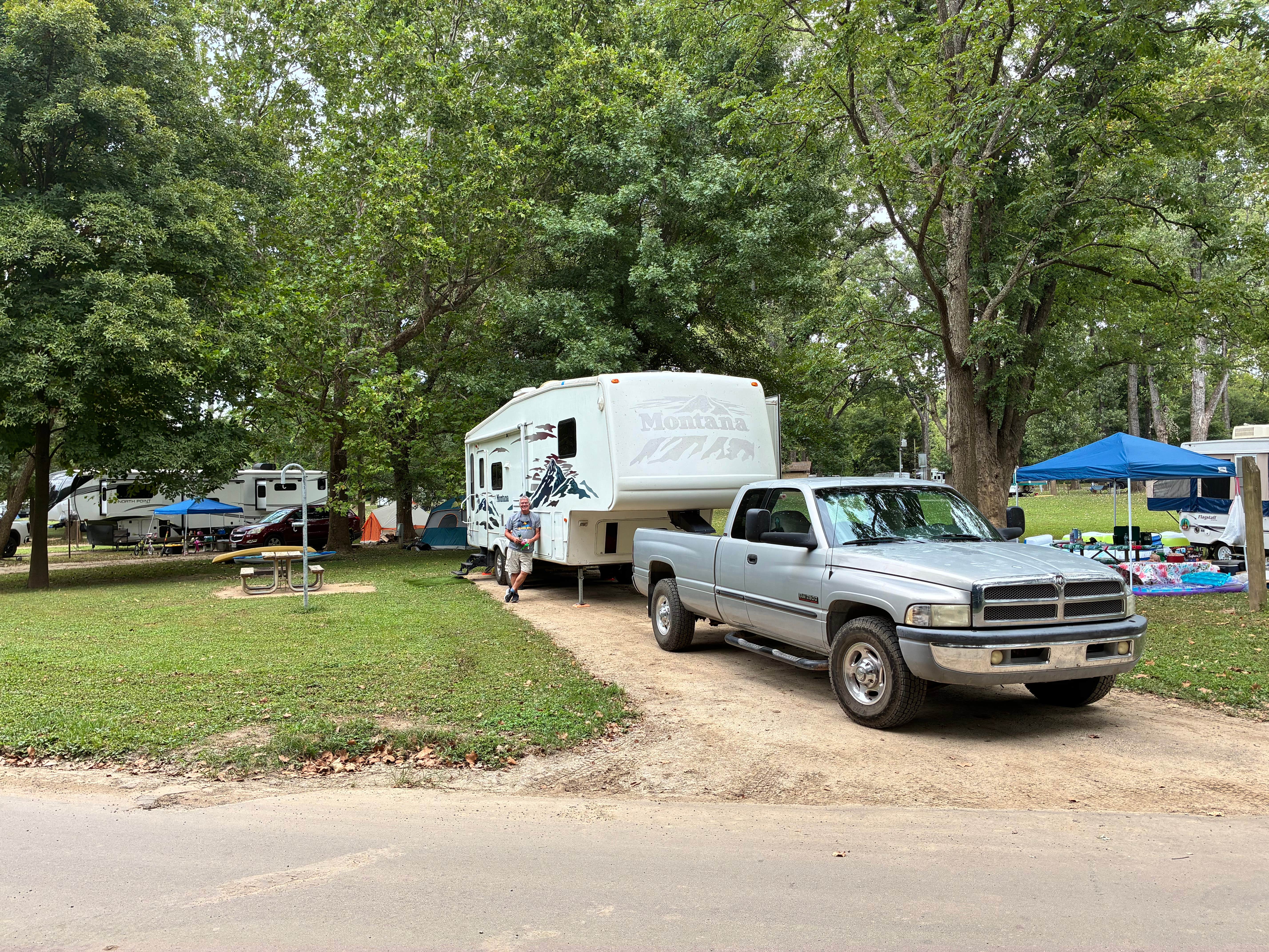 Lisa M.'s photo of rv camping at Meramec State Park Campground near Farmington, MO