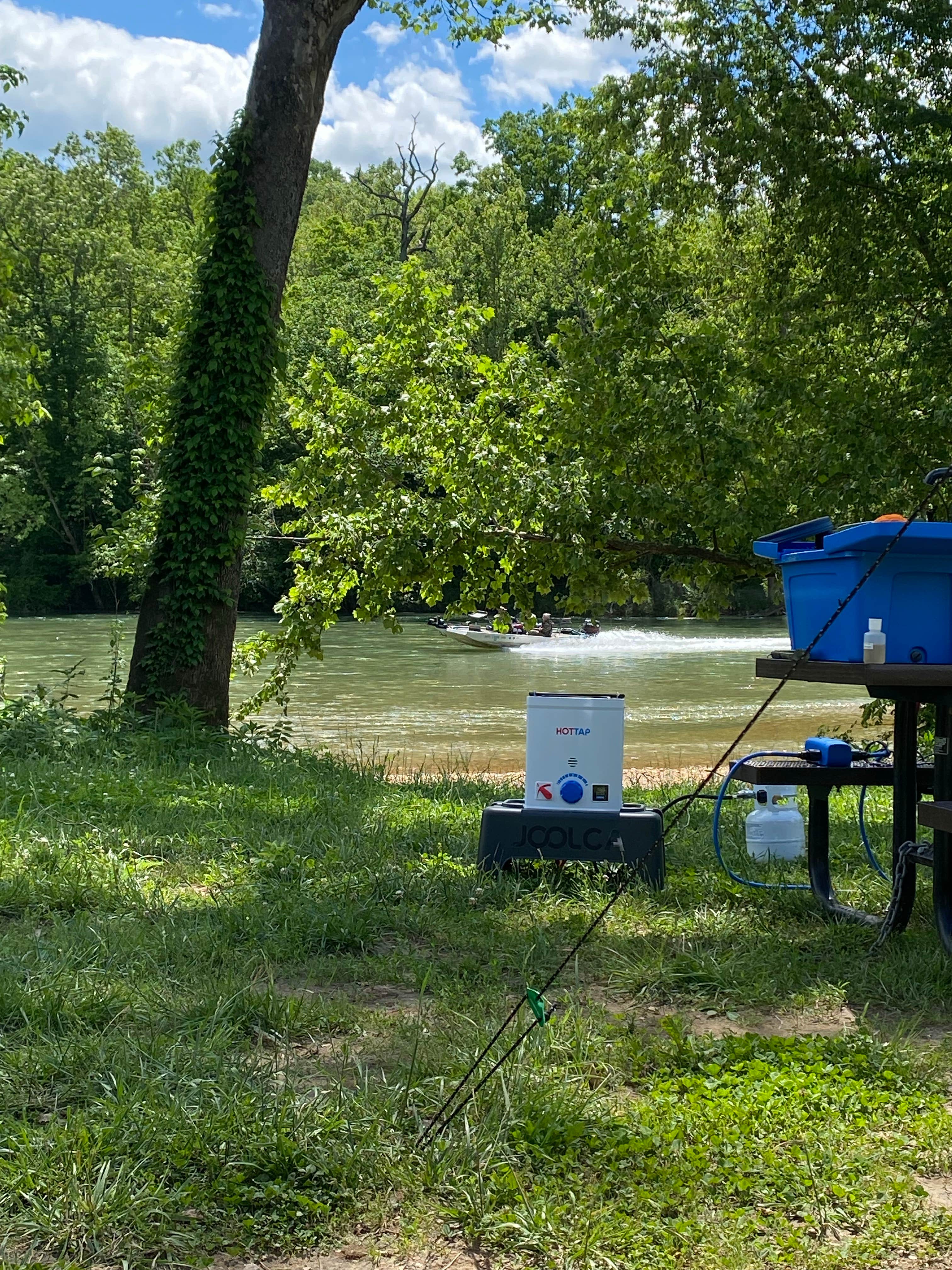 Camper-submitted photo at Powder Mill Backcountry Camping — Ozark National Scenic Riverway near Ozark National Scenic Riverways