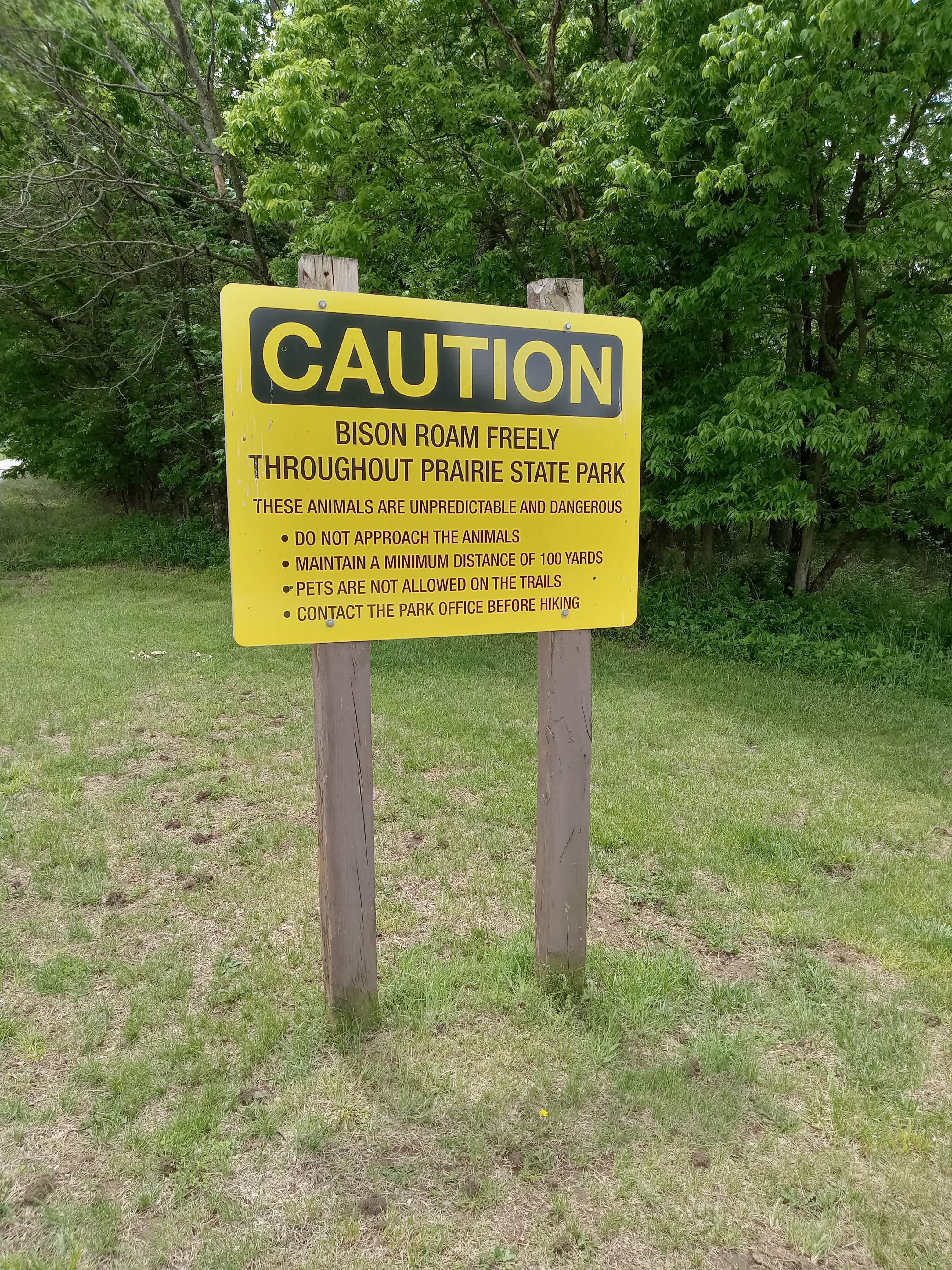 Camper-submitted photo at Prairie State Park Campground near Fort Scott, KS