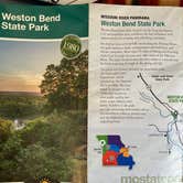 Review photo of Weston Bend State Park Campground by Roger W., September 30, 2024