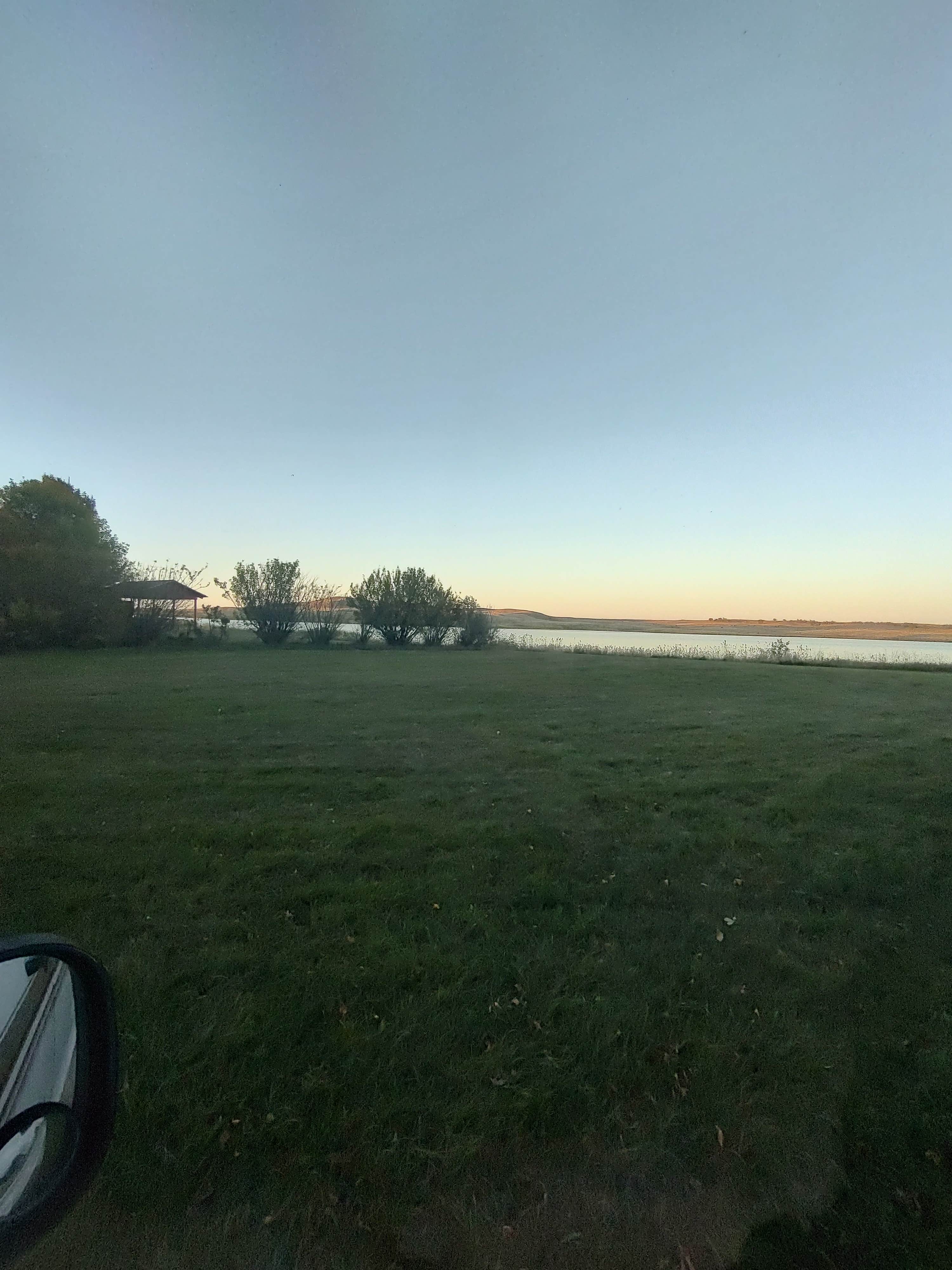 Camper-submitted photo at Mitchell Lake in North Dakota